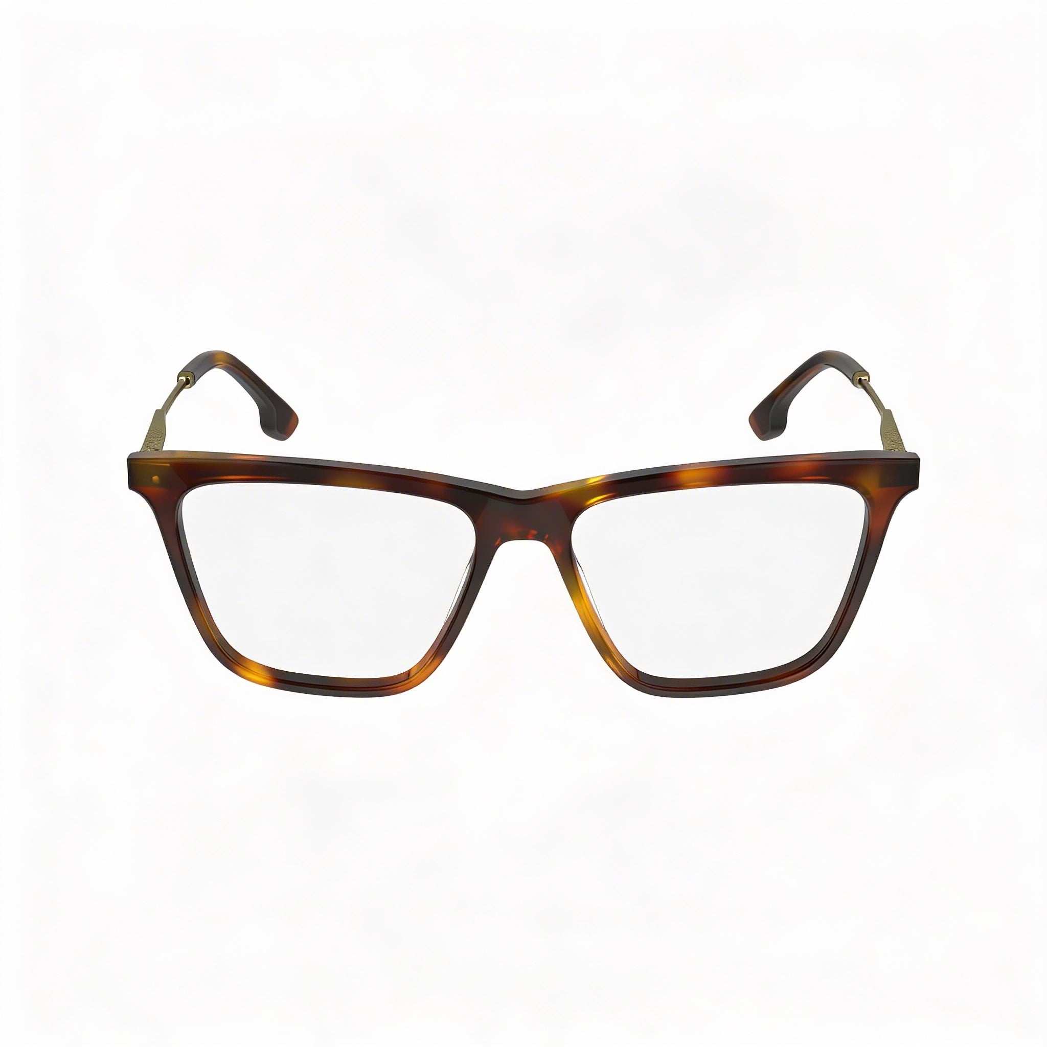 Montura de gafas ópticas Victoria Beckham Modern para mujer, de acetato, color carey, con lentes de 54 mm, puente de 15 mm y patillas de 140 mm., Photo 2