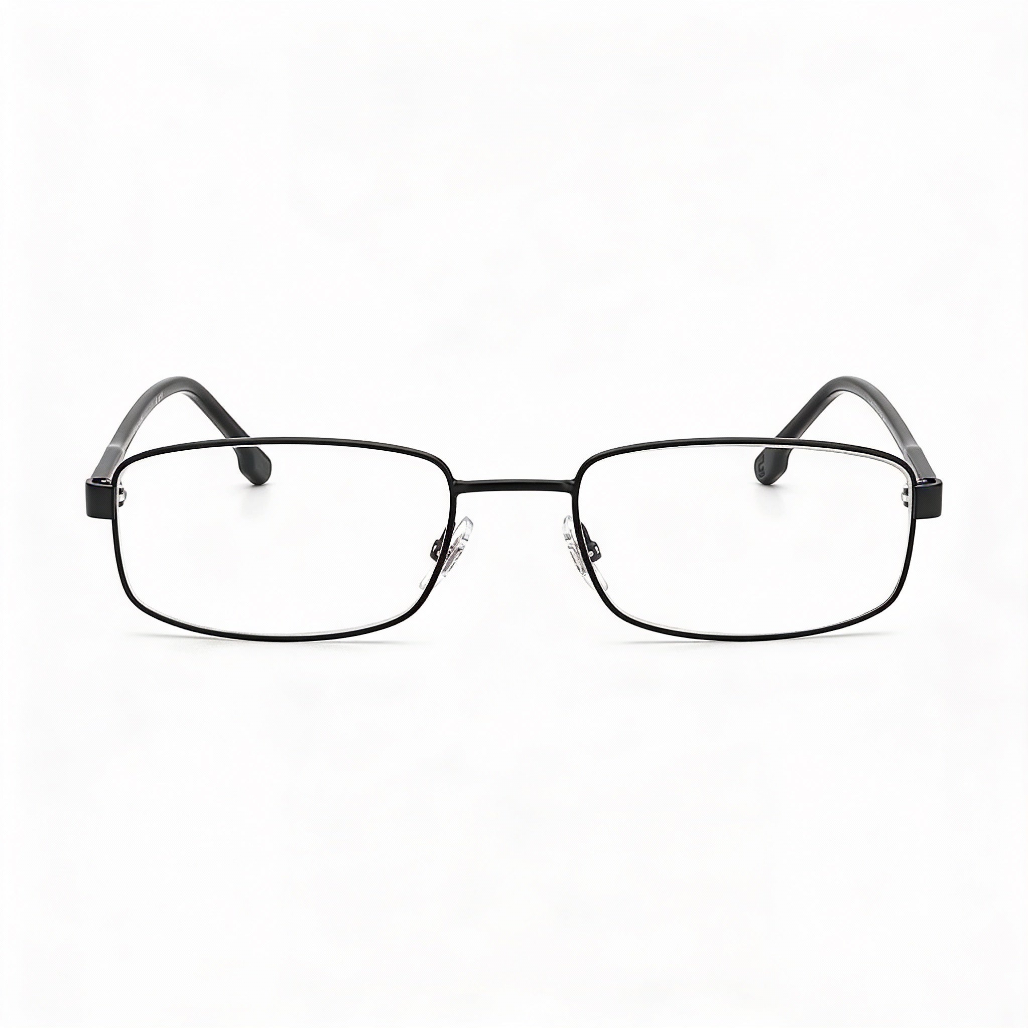Gafas graduadas Carrera 264 unisex con montura de acero de aleación negro mate y lentes de demostración de 55 mm, Photo 2