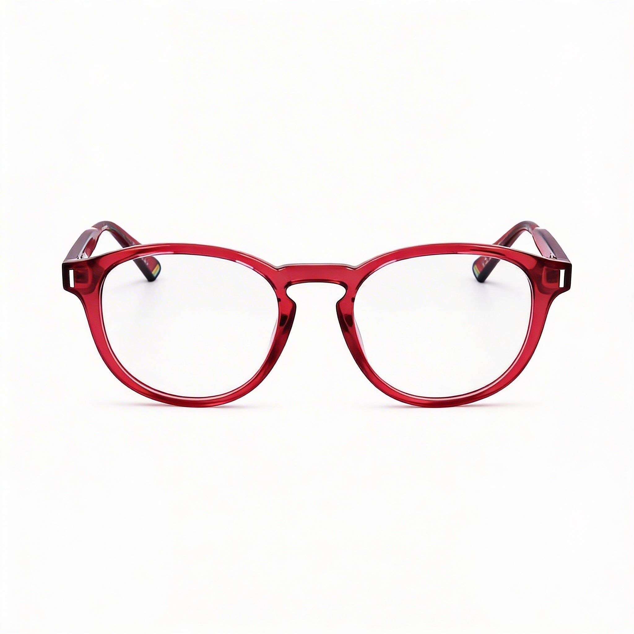 Gafas de sol Polaroid Pld D452 unisex modernas, montura roja inyectada, lentes de policarbonato no polarizadas, 50 mm, Photo 1