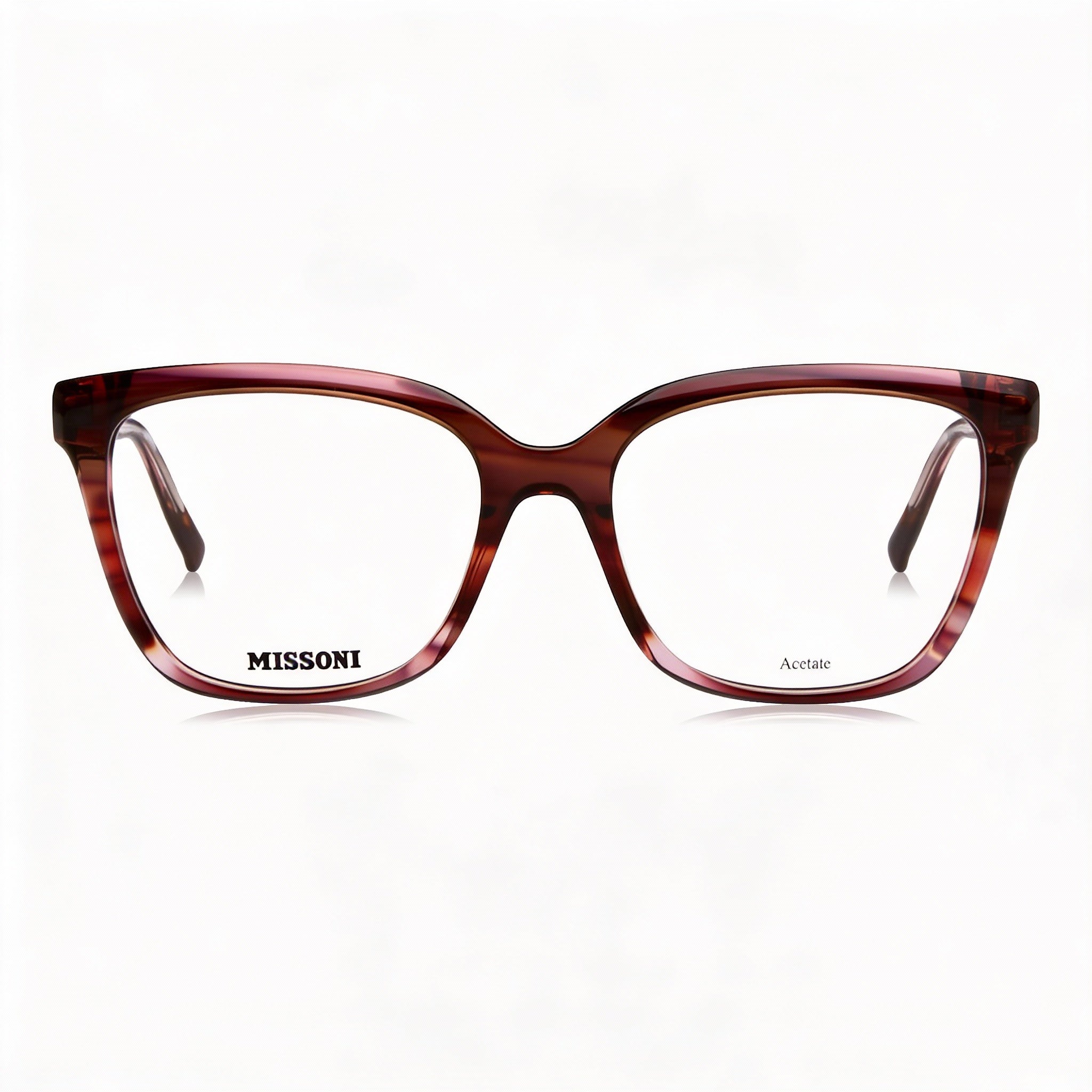 Missoni Modern Women's Pink Red Horn Acetate Eyewear 53mm, Photo 2
