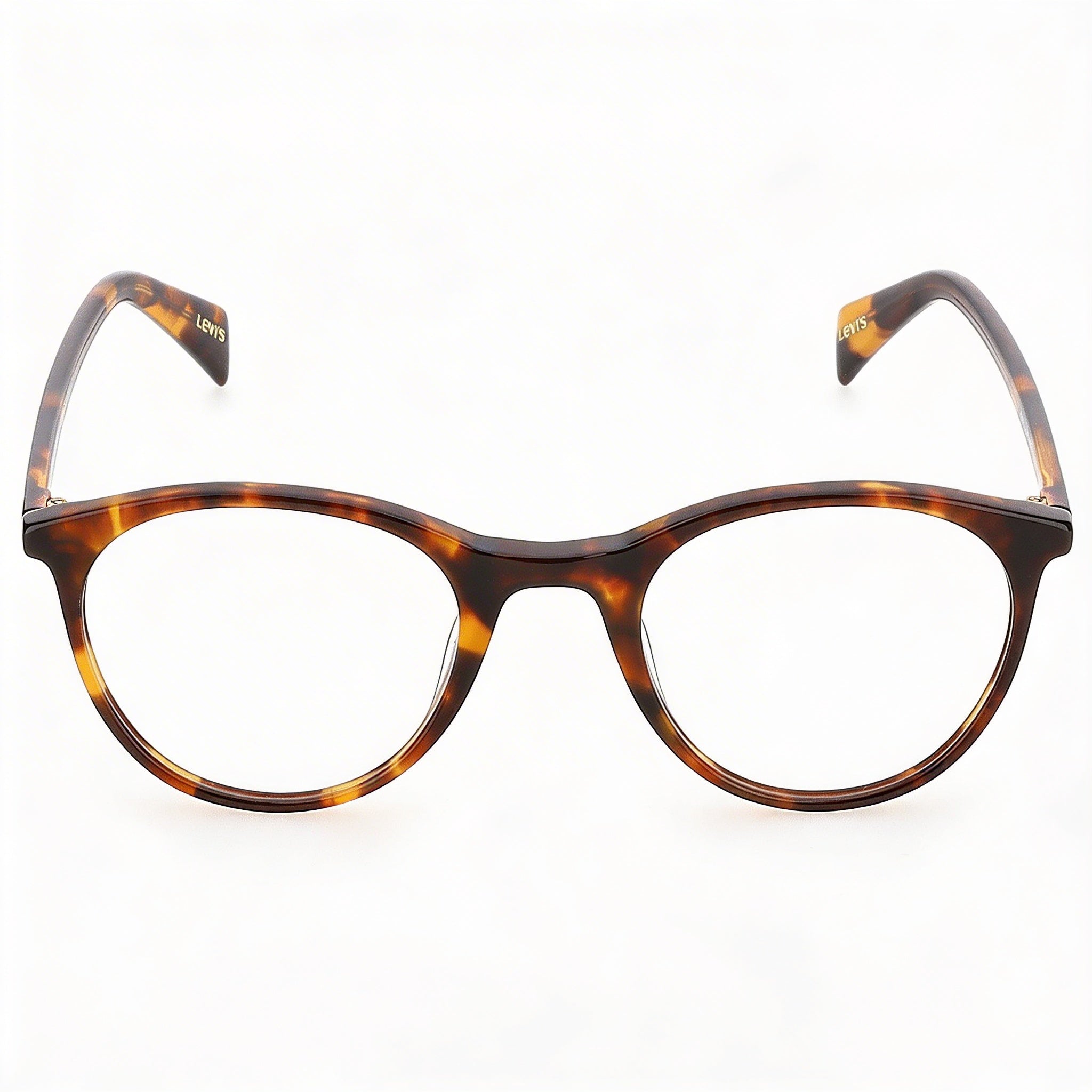 Gafas de vista Levi's Lv 1005 unisex estilo Panthos con montura de plástico color Habana, talla 50-22-145, Photo 2