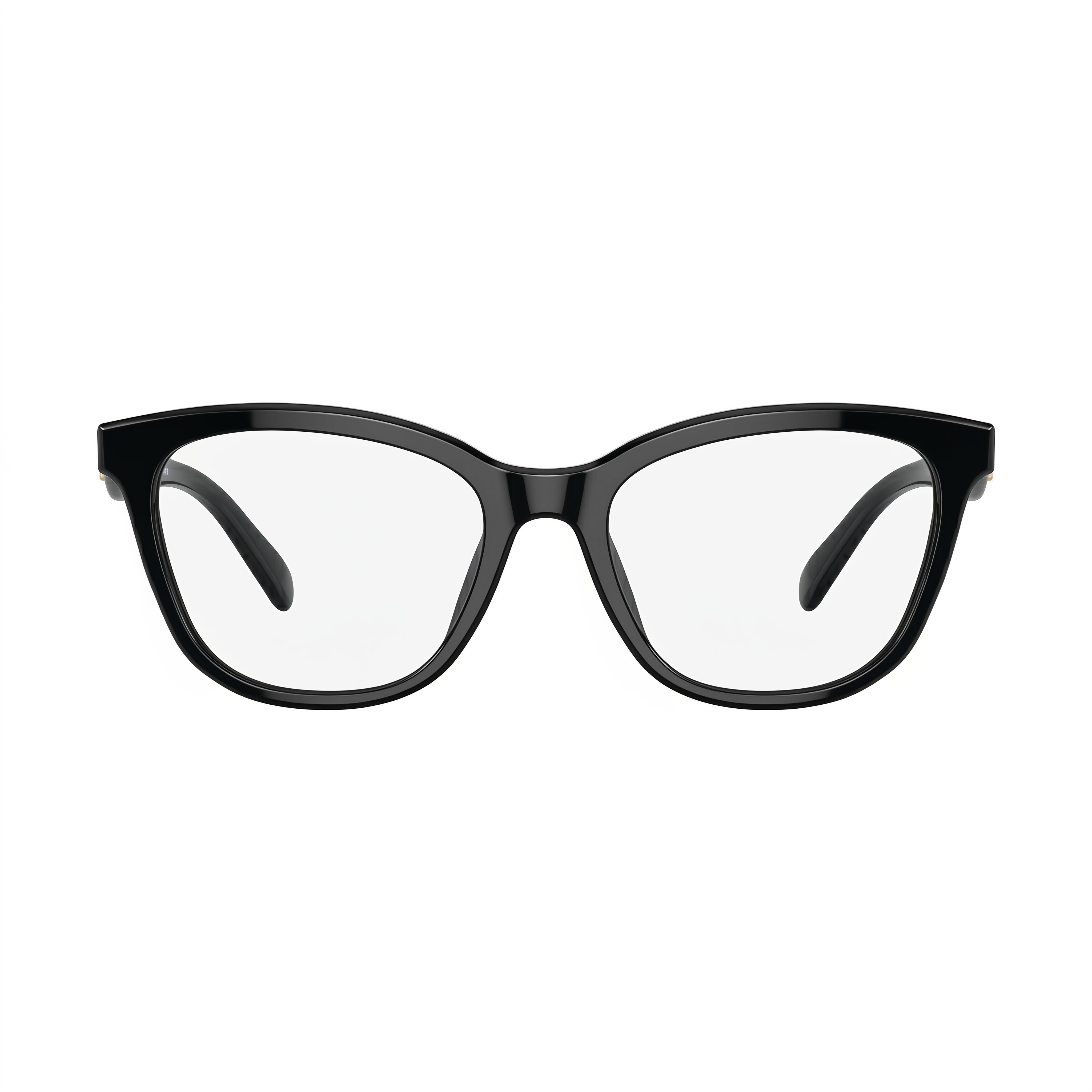 Gafas graduadas de plástico negro COACH Hc6232u Sculpted C Hardware Universal Fit para mujer 53 mm, Photo 2