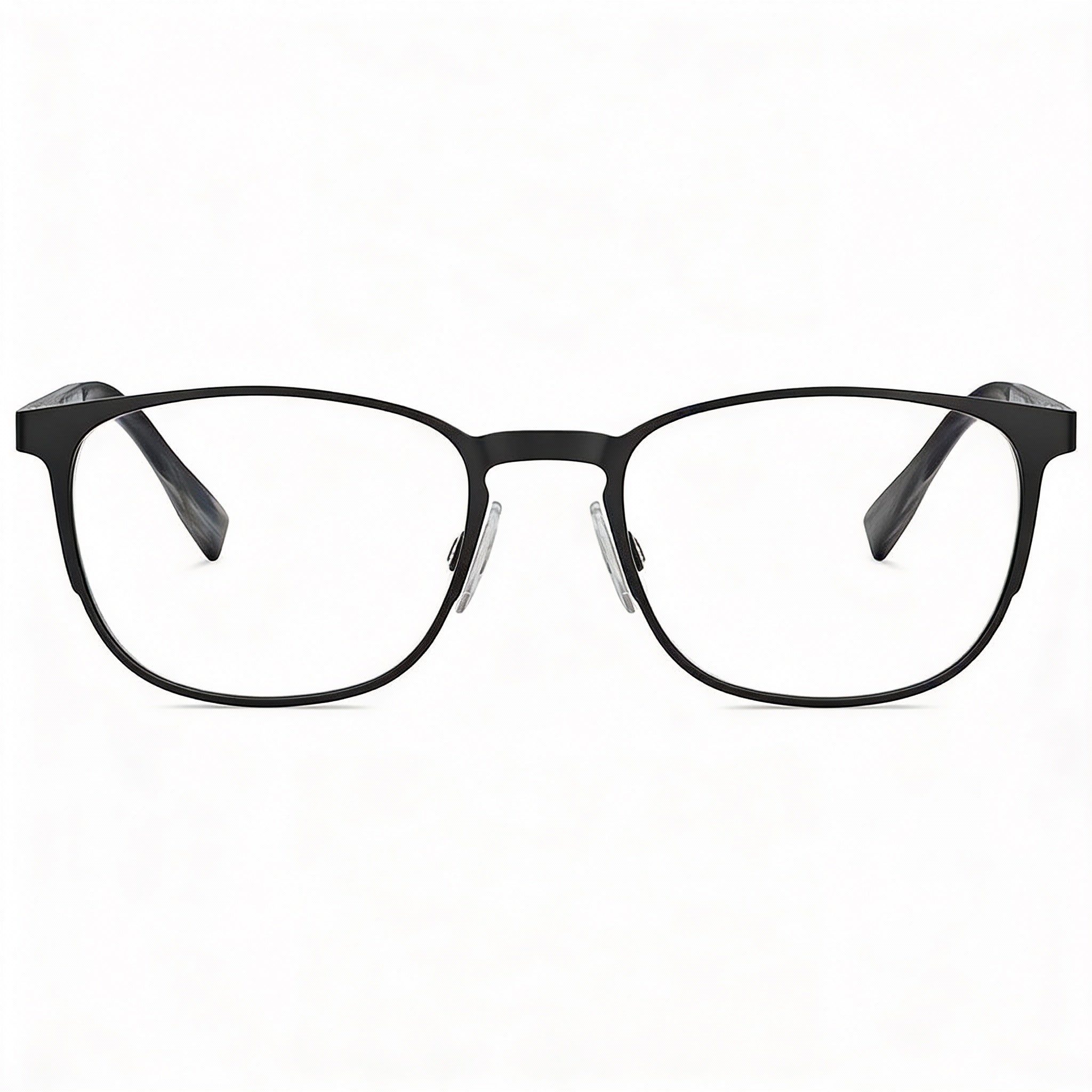 HUGO Hugo 0304 Unisex Matte Black Stainless Steel & Acetate Eyeglasses 53mm, Photo 2