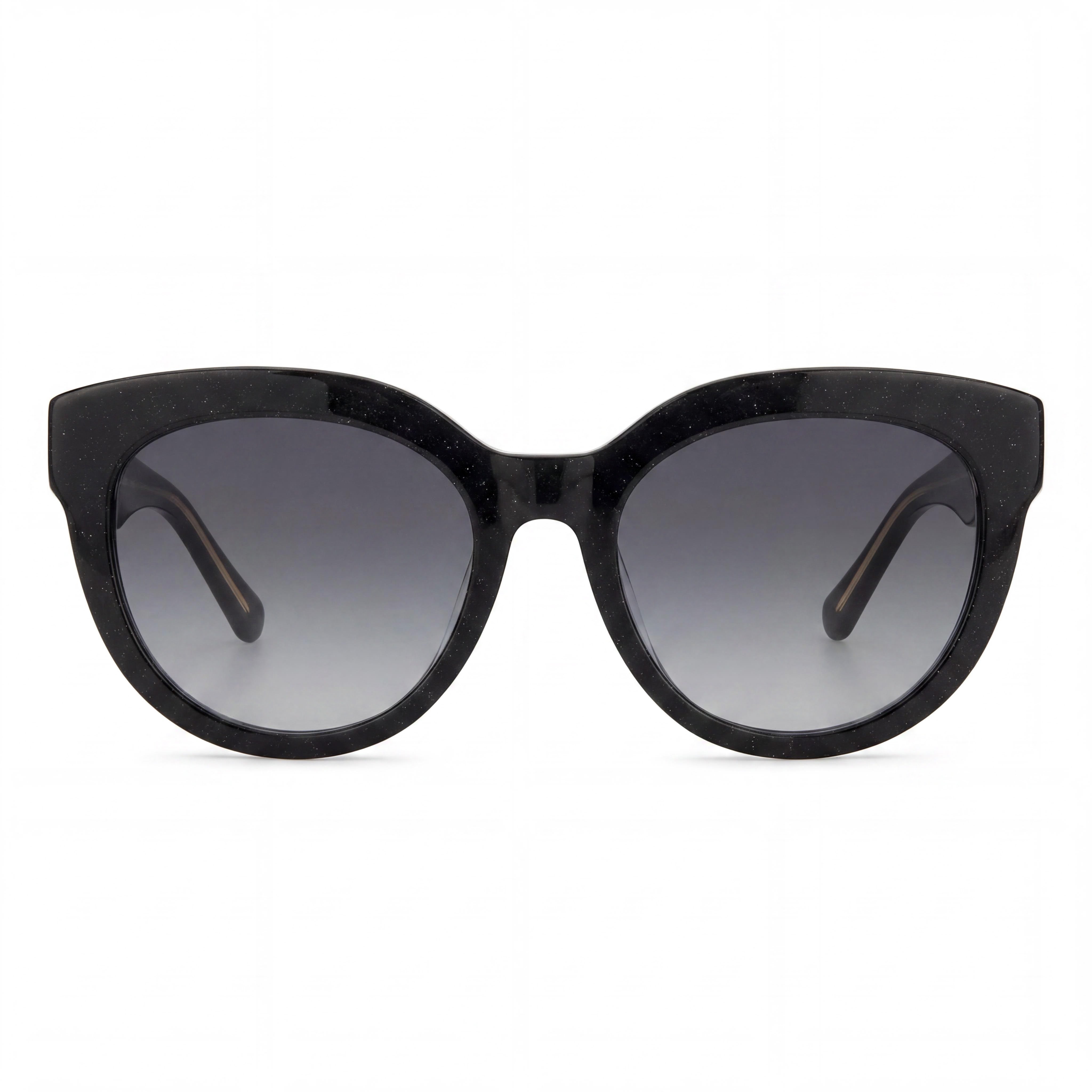 kate spade new york - Gafas de sol de temporada para mujer, con marco de plástico en negro y gris, lentes oscuras con protección UV de 54 mm, Photo 2