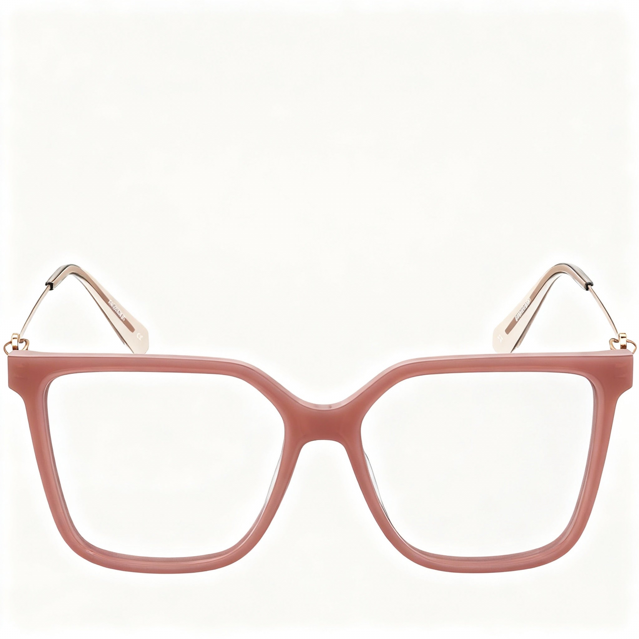 Love Moschino RECTANGULAR / SQUARE Women's Multicolored Acetate Full Rim Optical Frames 52-15-140