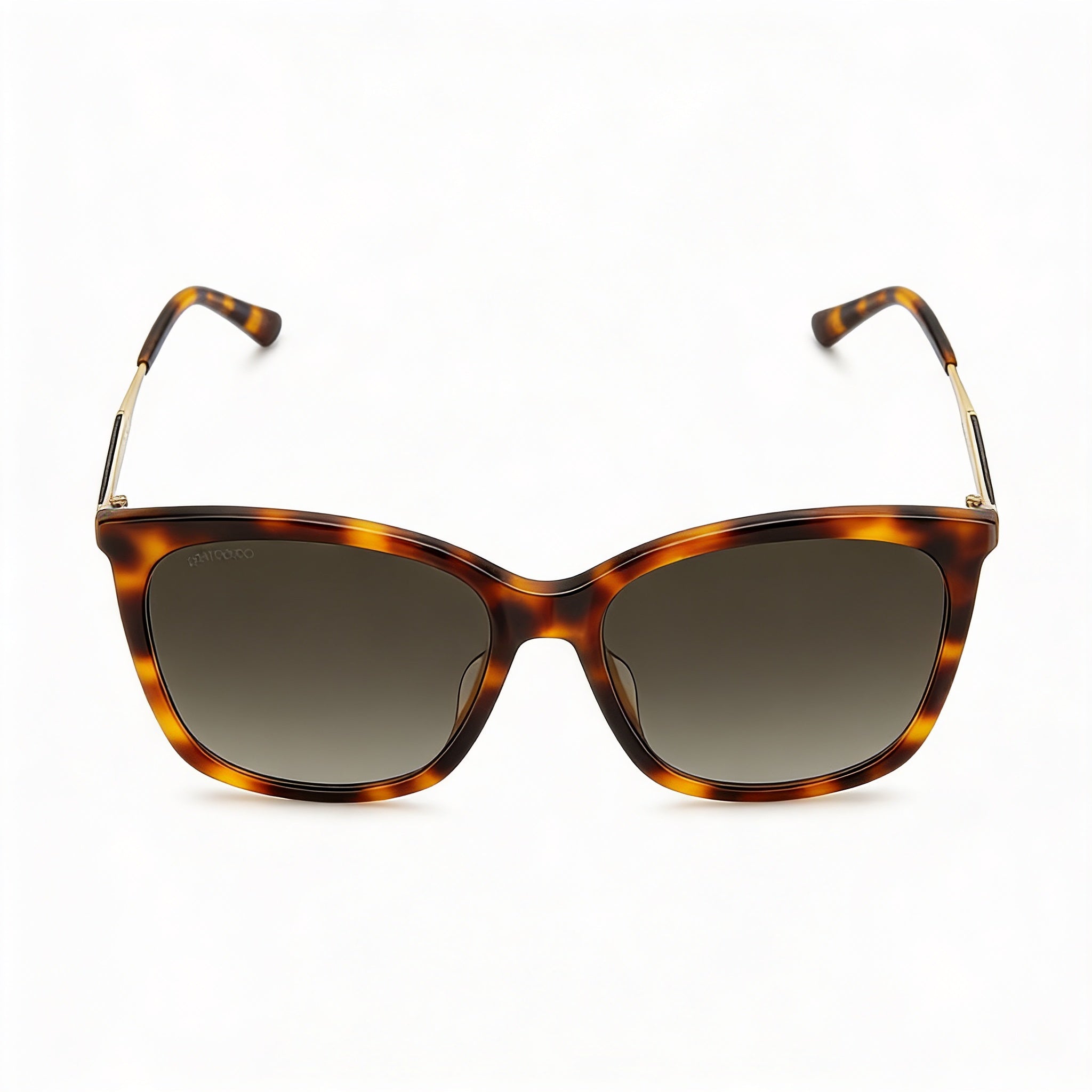Jimmy Choo Casual NEREA/G/S Gafas de sol para mujer con montura de mariposa en acetato color marrón degradado y UV, 57 mm, Photo 1