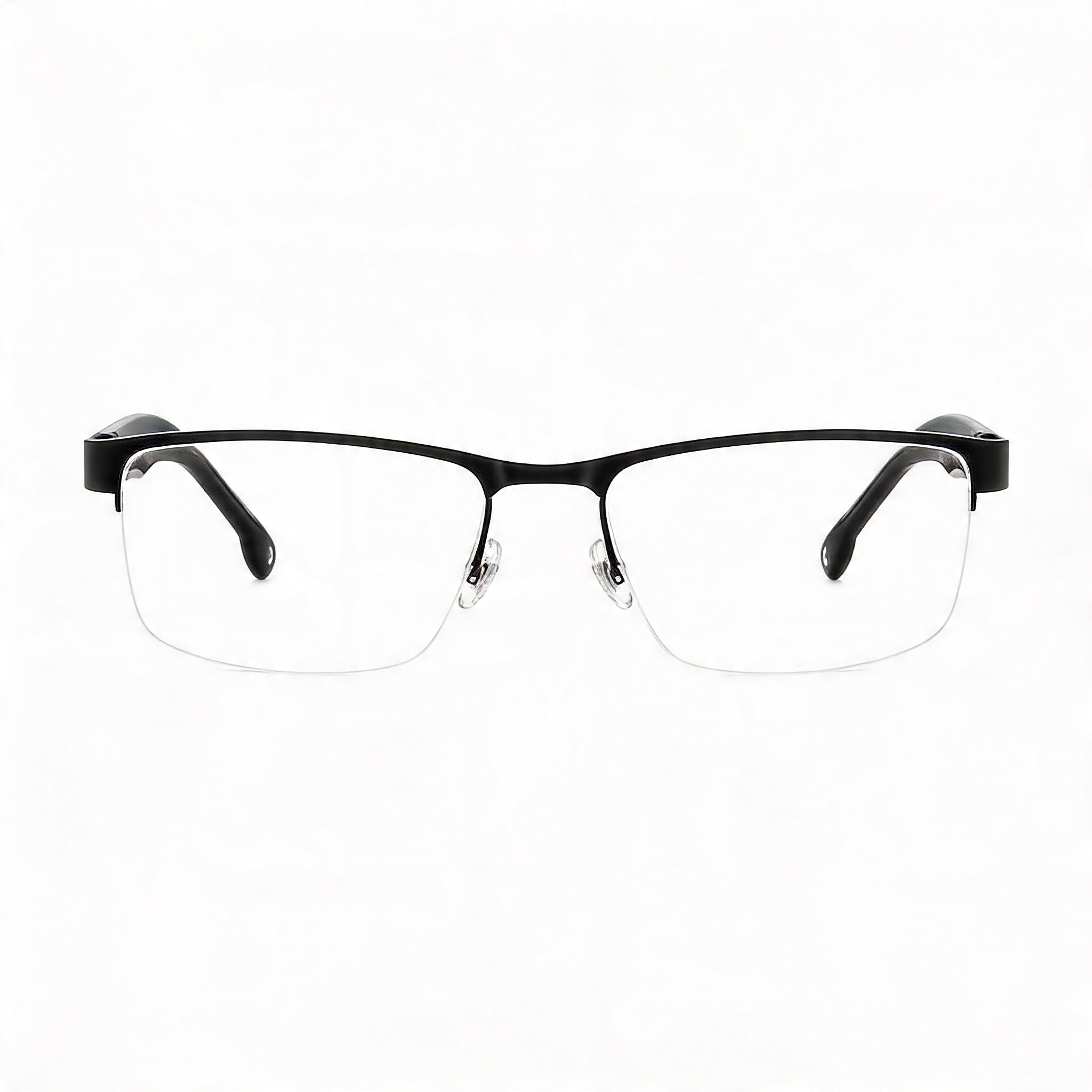 Gafas clásicas unisex Carrera con montura de acero inoxidable y lentes negras no-mate, ancho de lente 58mm, Photo 1