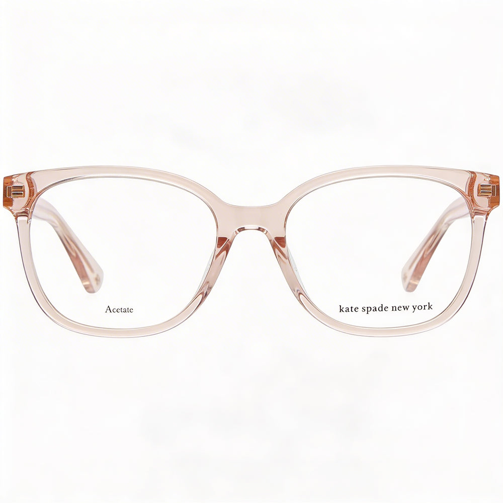 Gafas de sol Kate Spade New York Payton para mujer, montura de acetato rosa, lentes de policarbonato no polarizadas, ancho de lente de 50 mm