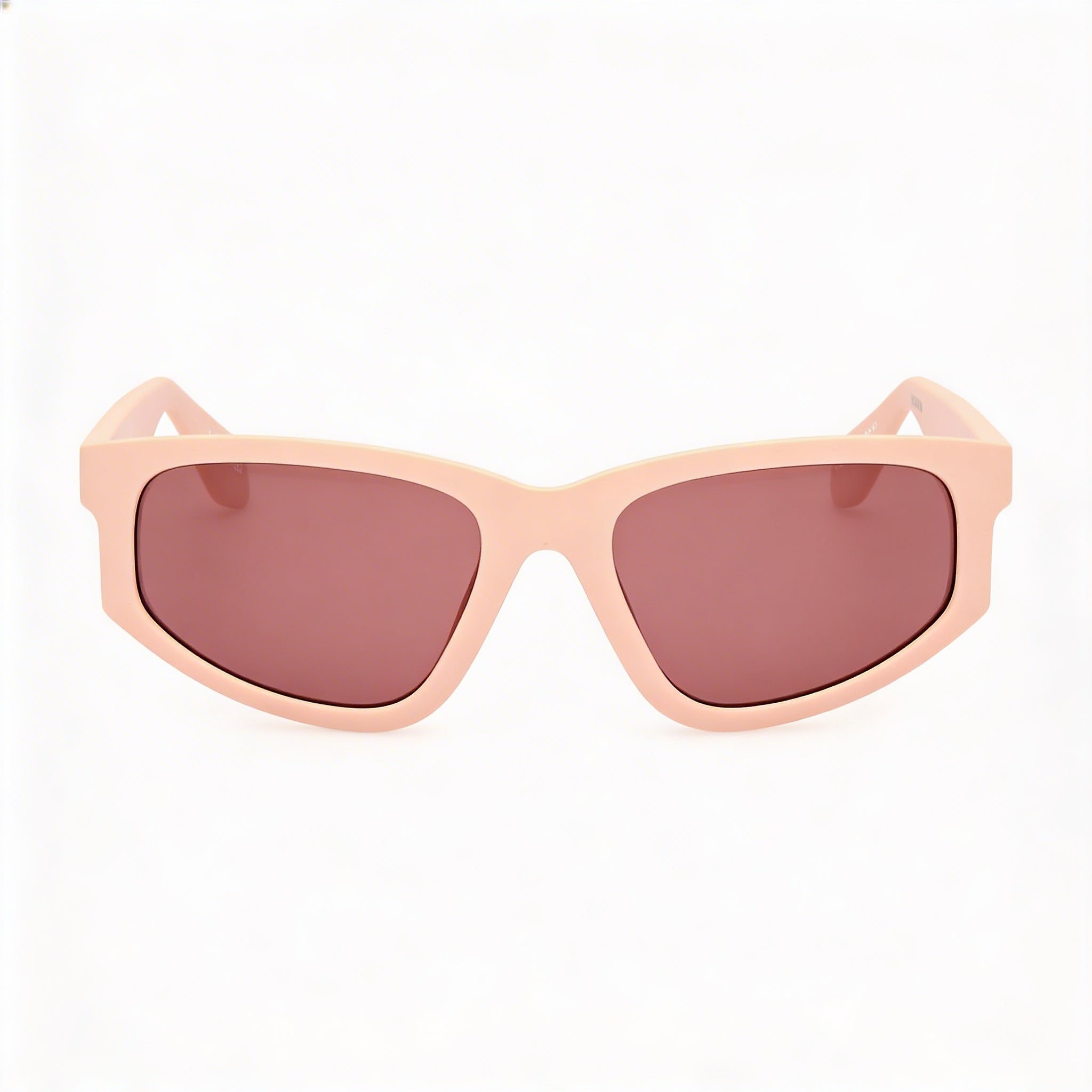 Gafas de sol Adidas Originals Casual para mujer, color rosa claro mate, montura de plástico gris, sin polarizar, protección UV 400, 55 mm, Photo 2