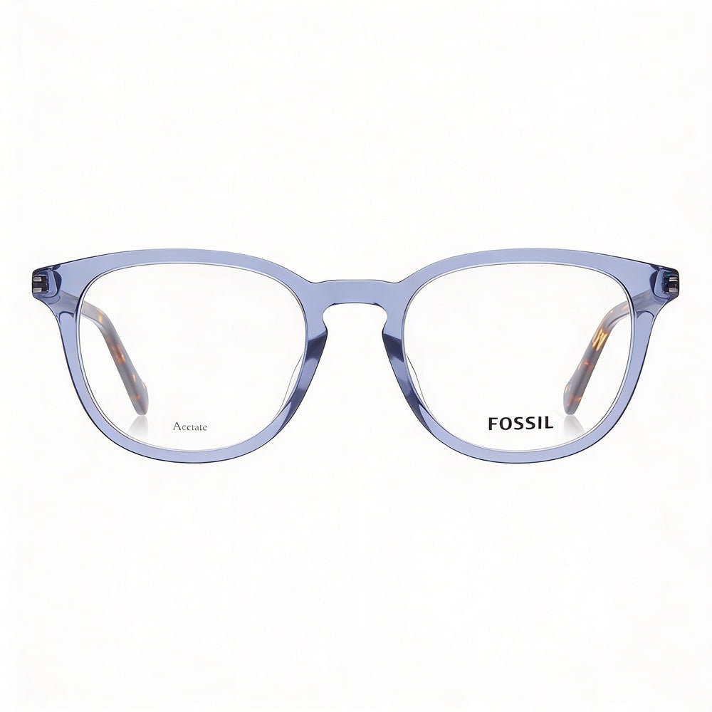 Gafas de sol unisex Fossil Modern de acetato azul de 50 mm