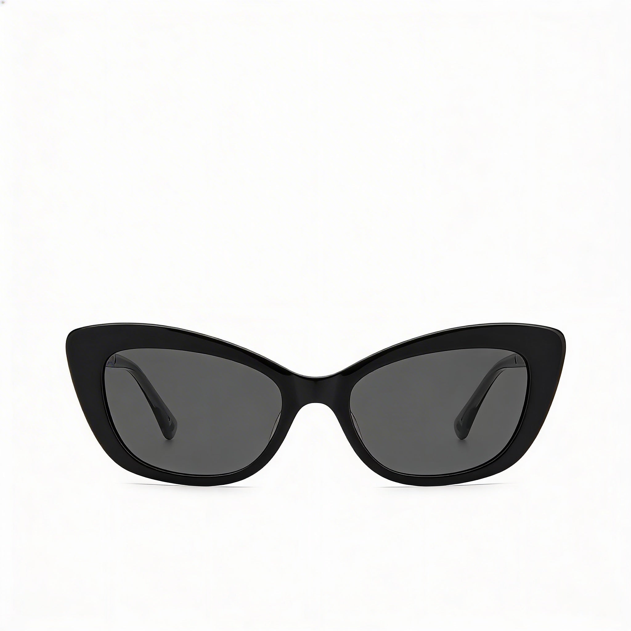 kate spade new york Merida/G/S Gafas de Sol de Mujer con Montura Ojo de Gato de Plástico Negro y Gris, Lentes Grises de 54mm, No Polarizadas, Protección 100% UV, Photo 1