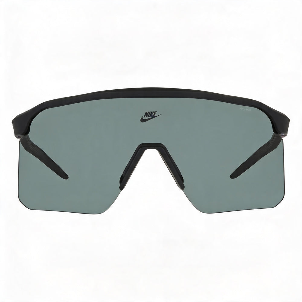 NIKE Casual Men's Matte Black Polar Grey Plastic Frame UV 400 Protection Non-Polarized Sunglasses 61mm