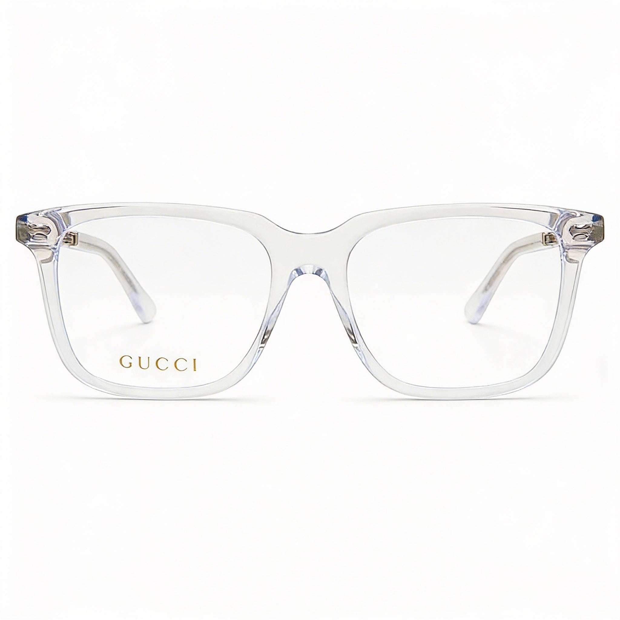 Gucci GG0737O Men's Eyeglasses with Square Full Rim Crystal Plastic Frame, 53-18-150mm, Photo 2