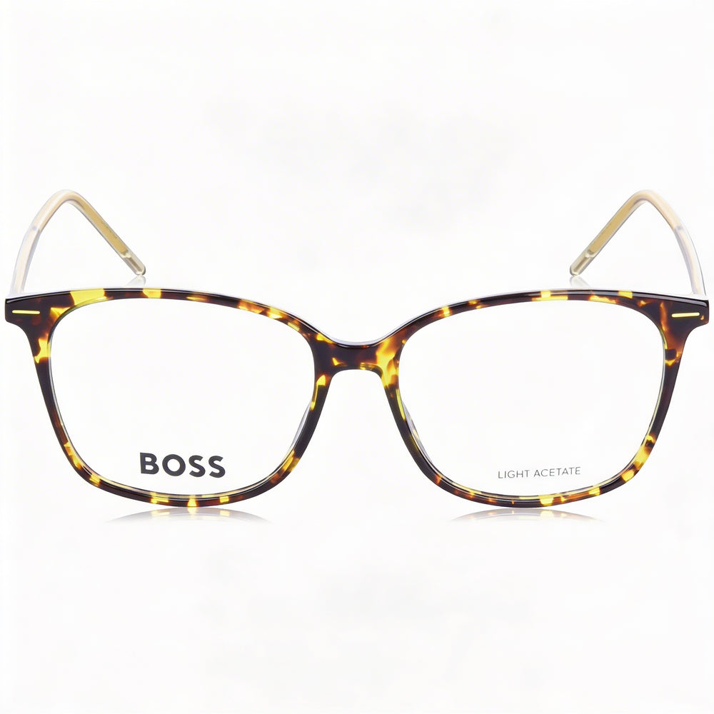 Gafas Hugo Boss 1526 Unisex para Hombre con Montura Amarilla Habana y Lentes de Policarbonato 53mm