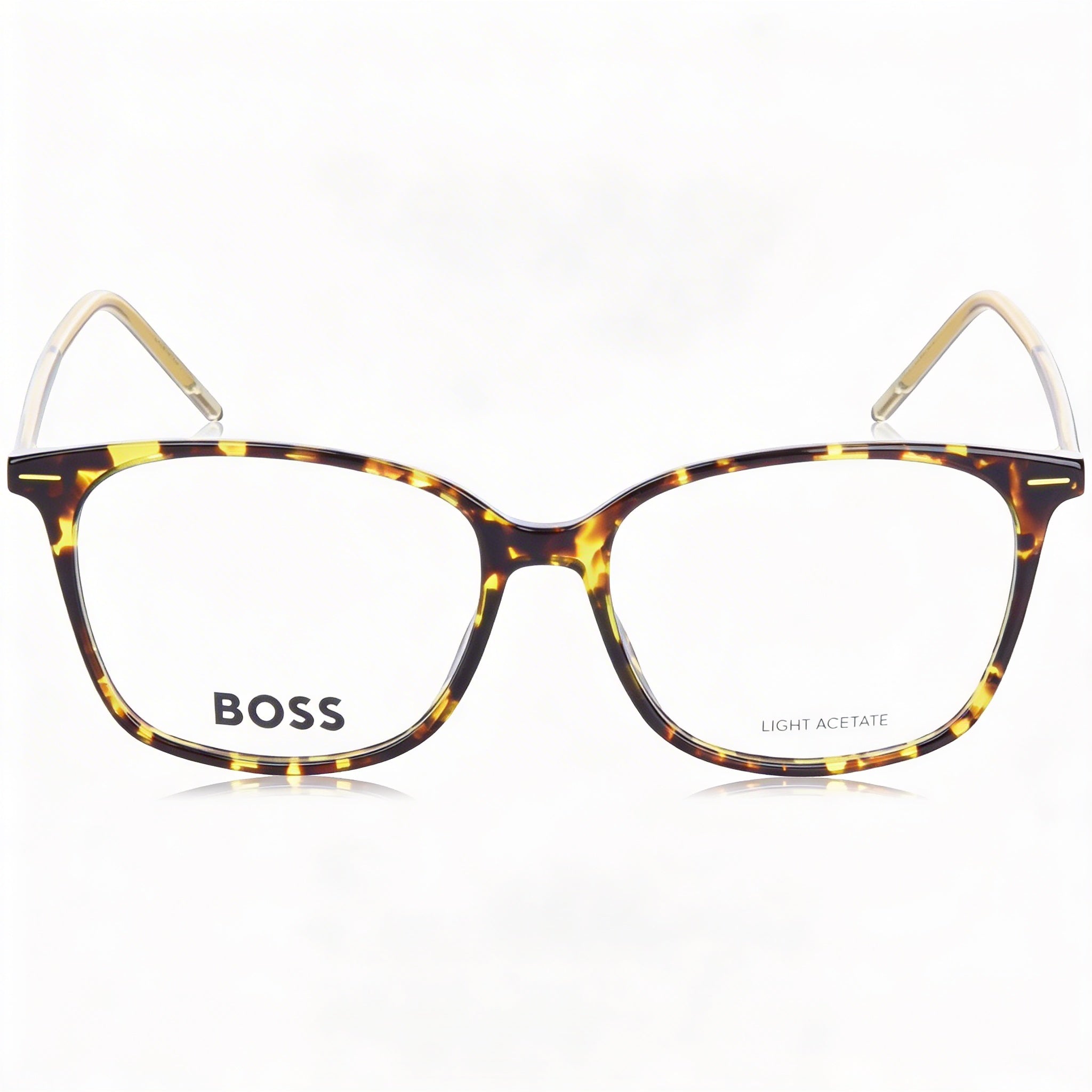 Gafas Hugo Boss 1526 Unisex para Hombre con Montura Amarilla Habana y Lentes de Policarbonato 53mm, Photo 2
