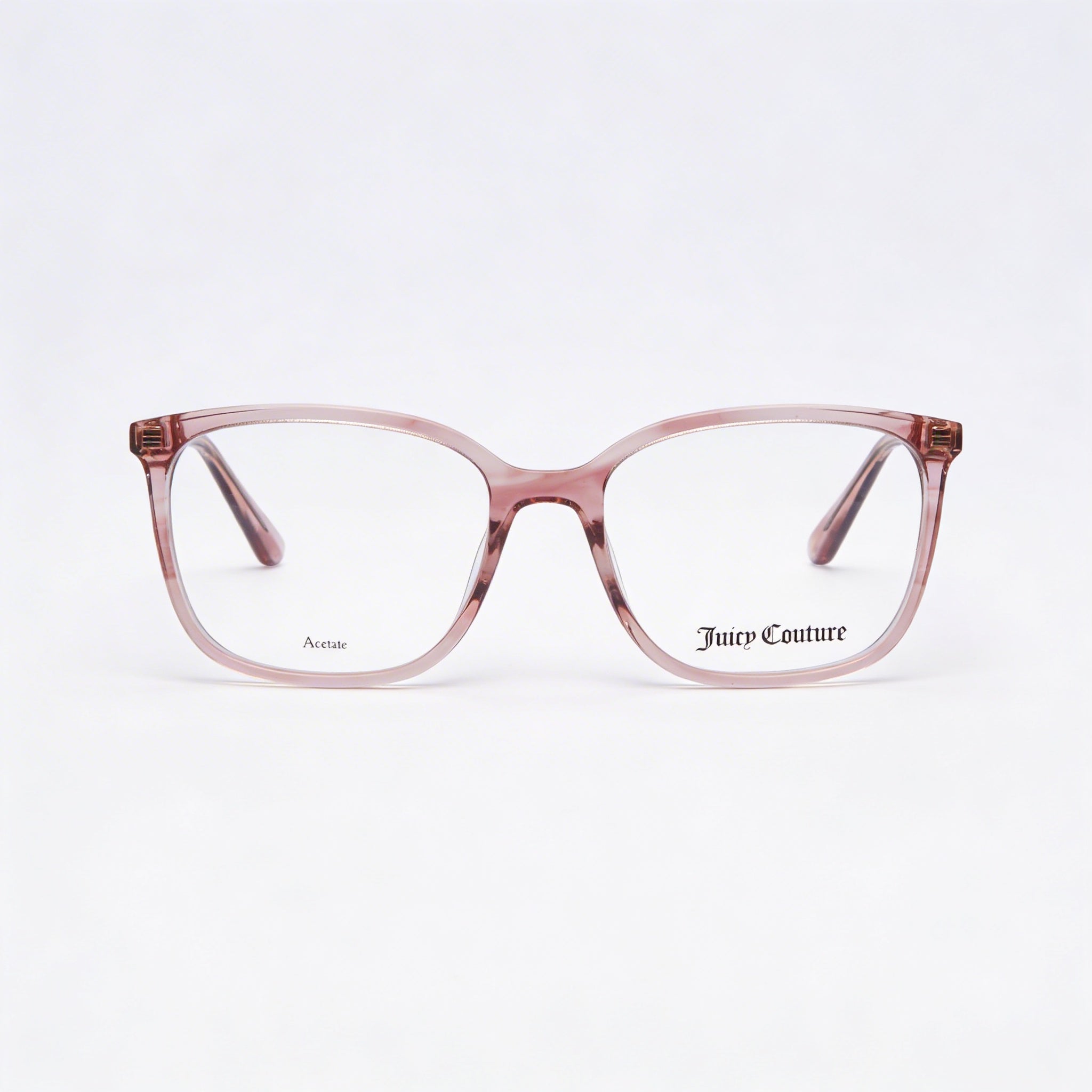 Juicy Couture JU 225 Crystal Pink Square Eyeglasses for Women, 52mm, Photo 2