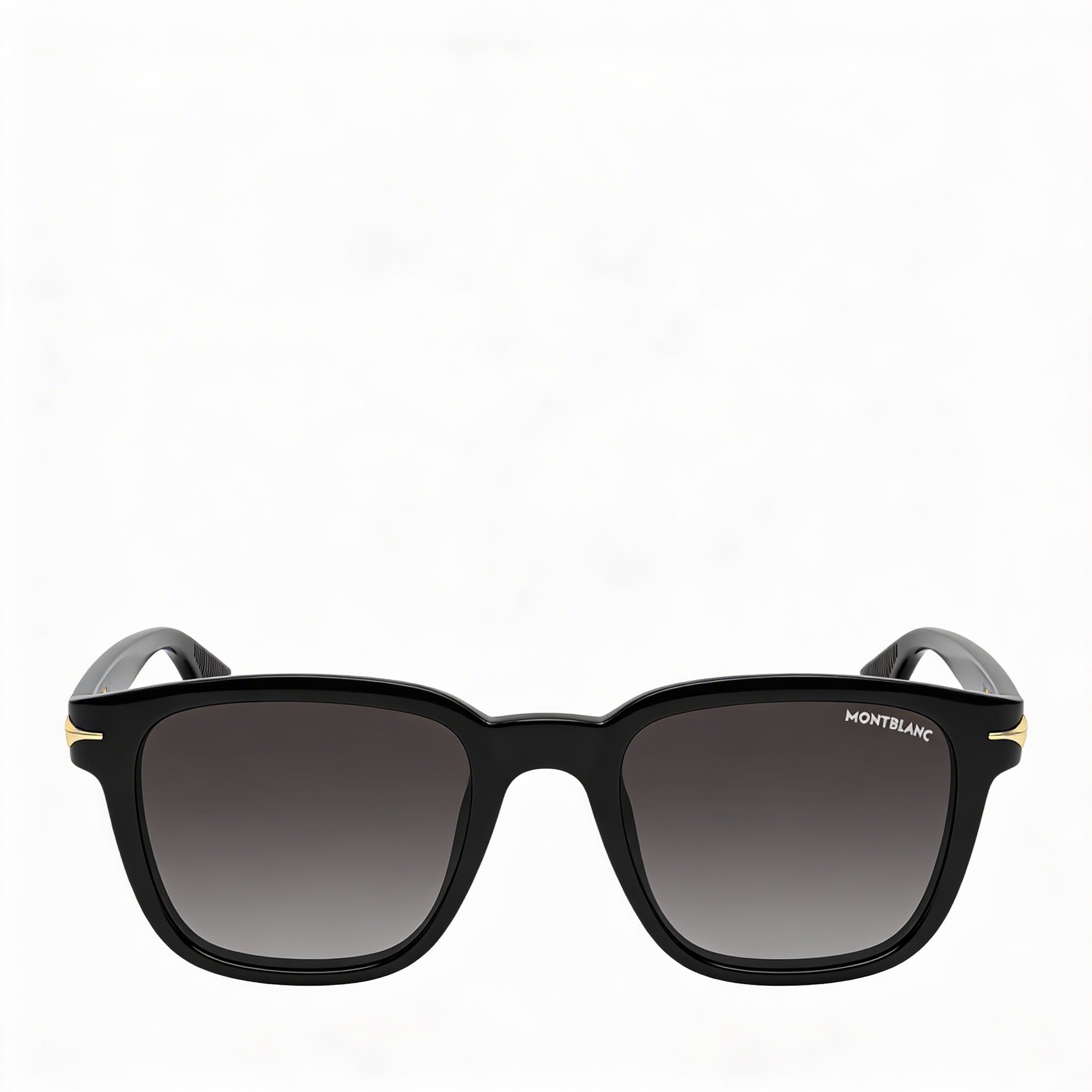 MONTBLANC MB0302S Women's Rectangular Black Grey Recycled Acetate 100% UV Non-Polarized Sunglasses 51, Photo 2