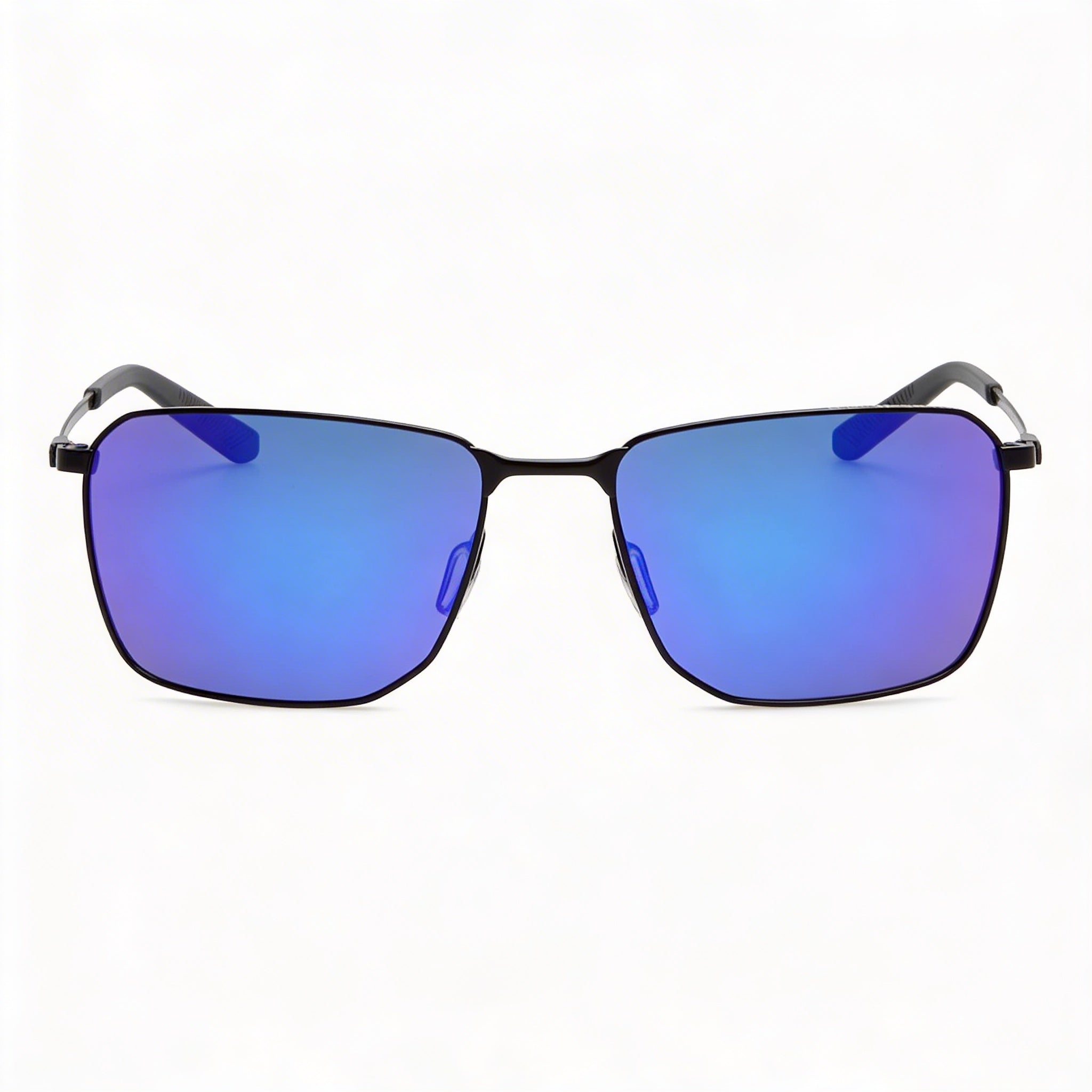 Under Armour Ua Scepter 2/G Unisex de acero inoxidable, negro, azul, con espejo múltiple, no polarizado, con protección UV, gafas de sol de 58 mm, Photo 2