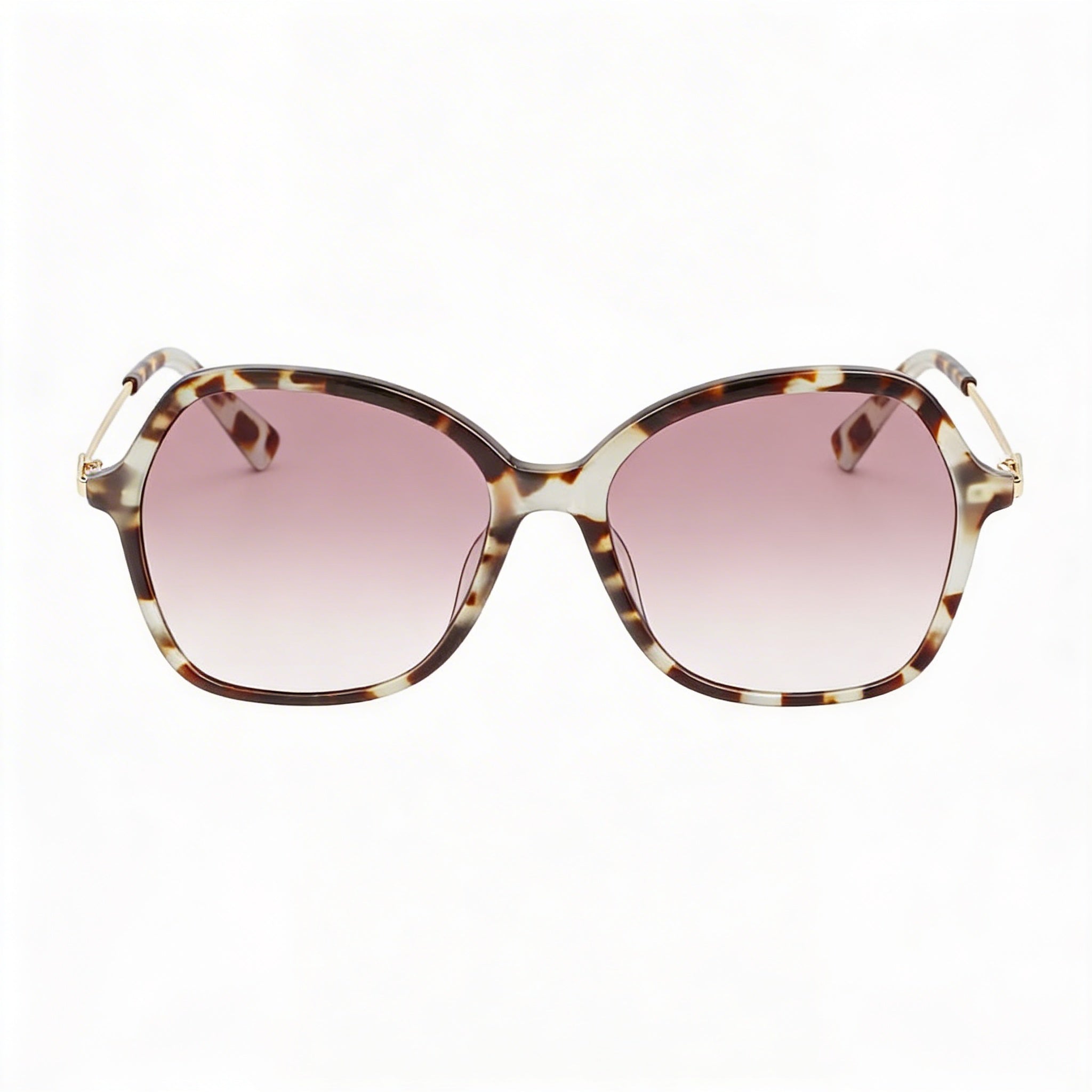 Longchamp Casual Women's Havana Aqua Acetate Frame with Polycarbonate Lenses, 57mm Lens Width Sunglasses, Photo 2