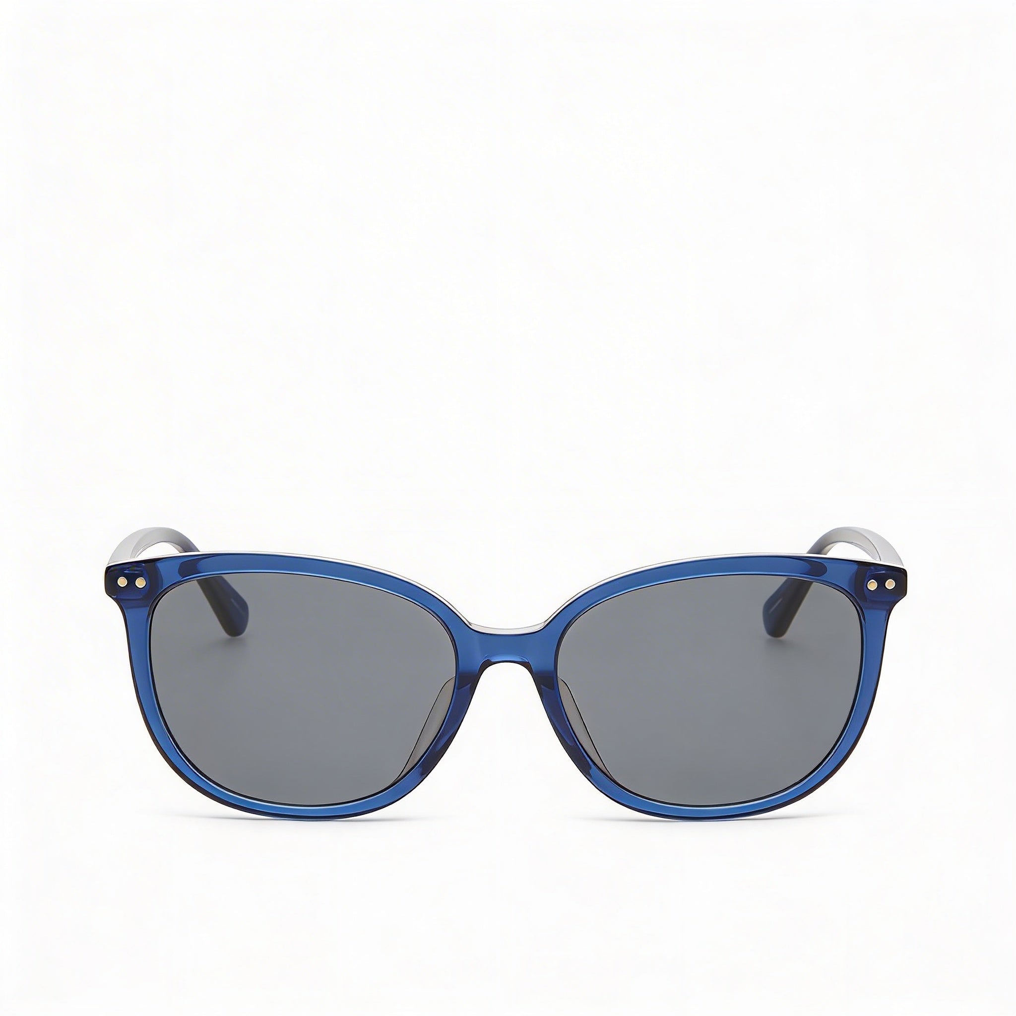 kate spade new york Alina/F/S Unisex Sunglasses with Blue Acetate Frame and Black UV Protected Lenses 45mm, Photo 2