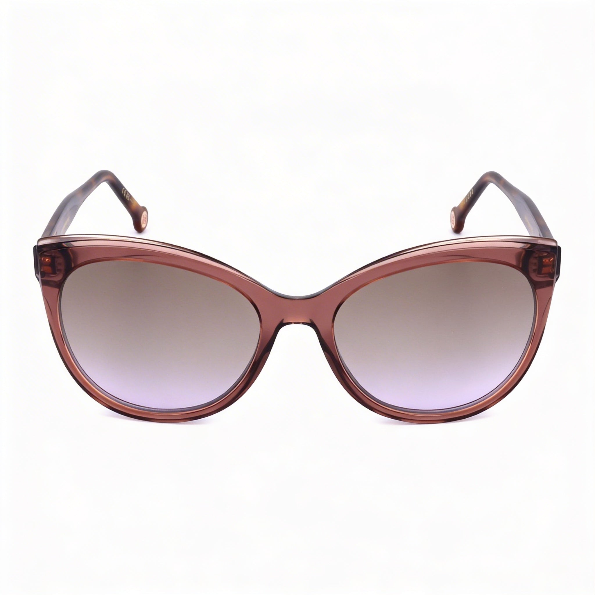 Gafas de sol ligeras de acetato con montura marrón grisácea para mujer Carolina Herrera Essential, aptas para lentes graduadas, 57 mm, Photo 1