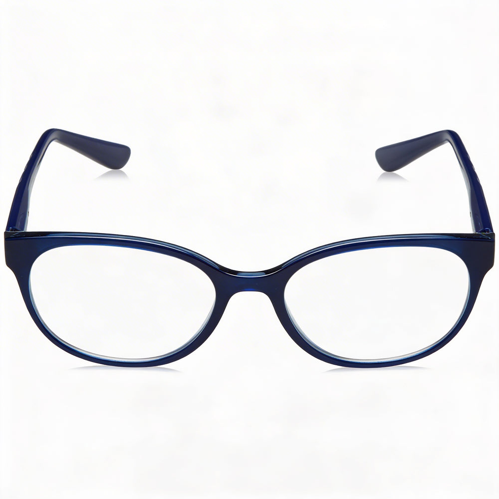 Vogue Eyewear Women's 0VO5103 Plastic Top Blue Transparent Frame 51mm Non- Demo Lenses