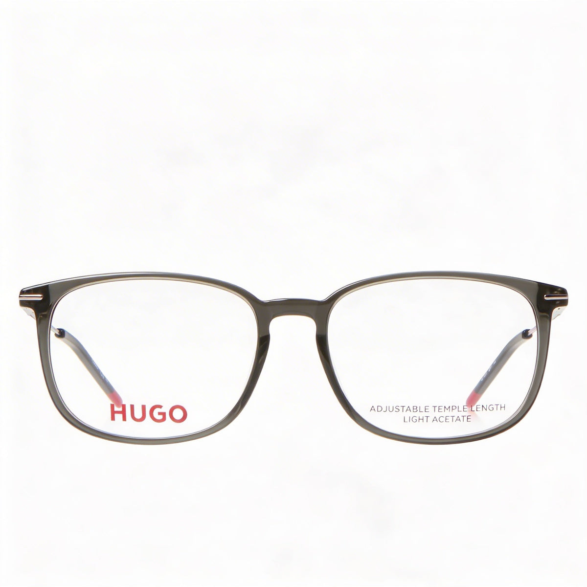 Gafas de sol HUGO Hg 1205 de estilo moderno con montura de magnesio, unisex, gris, ancho de lente de 52 mm, lentes de policarbonato, Photo 2