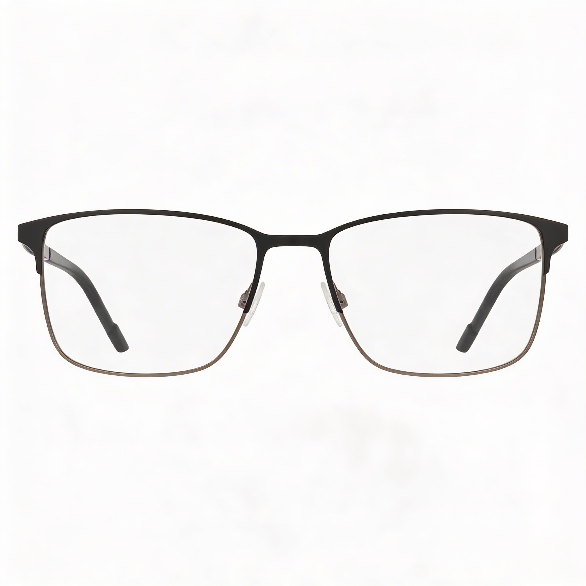 Monturas de gafas graduadas Flexon E1160 para hombre, acabado negro mate, ancho de lente 57 mm, puente 18 mm, longitud de patilla 150 mm, Photo 2