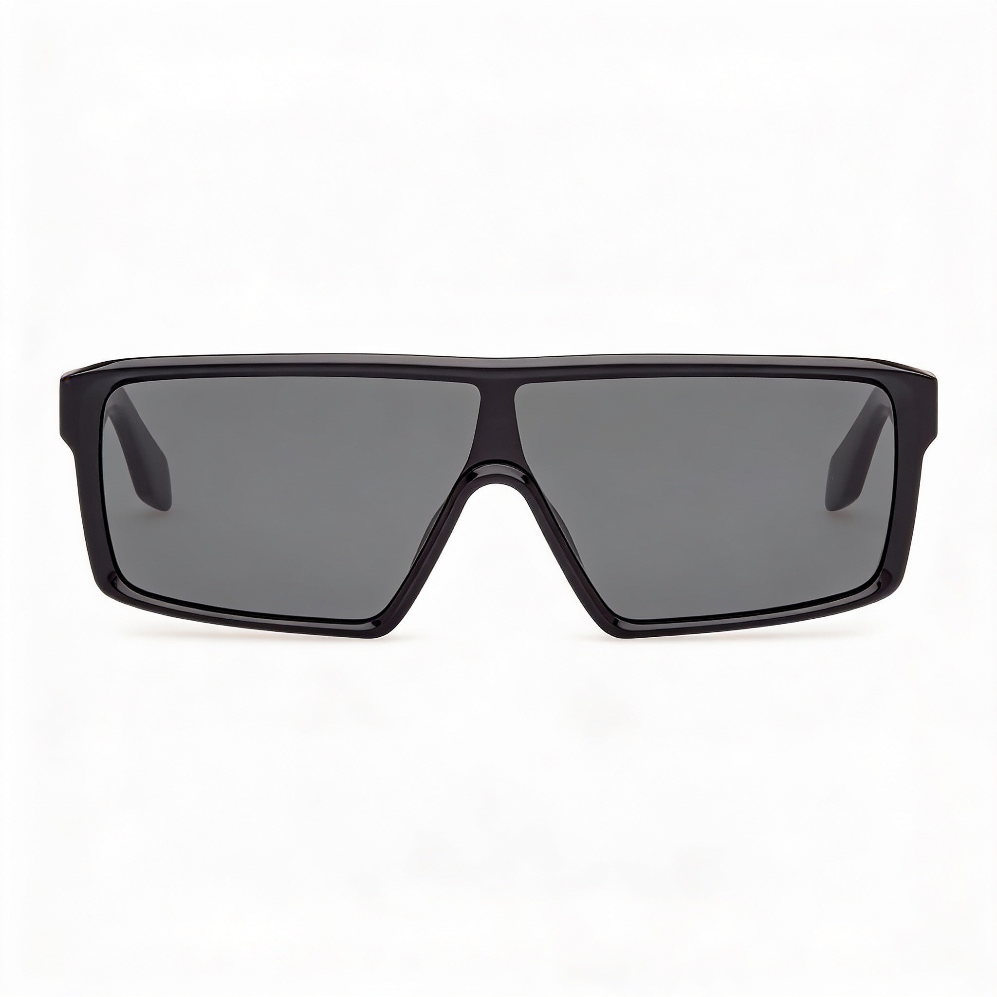 Adidas Originals Injected Sunglasses Unisex Black Acetate Frame Green Non-Polarized Lenses 18mm Bridge 150mm Temple, Photo 2