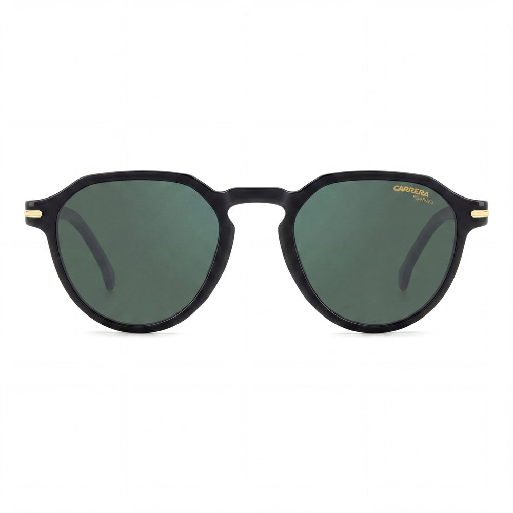 Carrera 314/S Unisex Negro Verde Poliamida Marco Verde Gris Lentes Polarizadas con 100% Protección UV 50mm