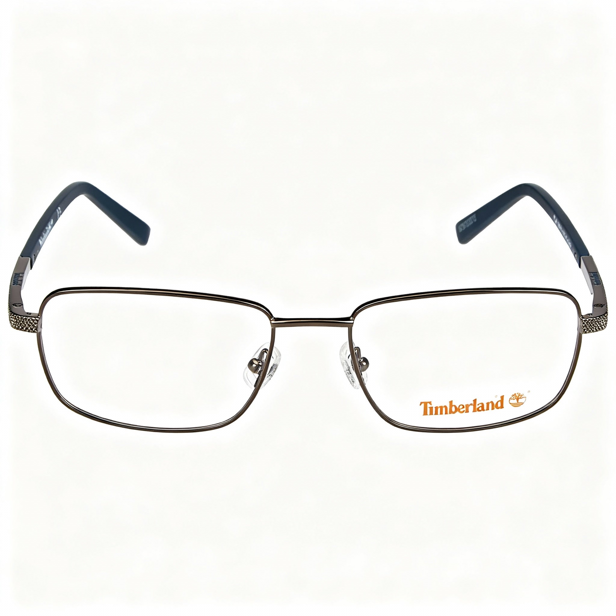 Timberland Tb1726 Men's Metal Frame Eyeglasses, Shiny Gunmetal, 54mm Lens, 17mm Bridge, 145mm Temple