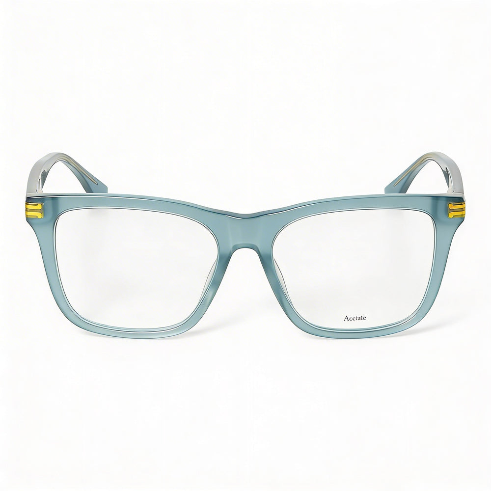 Gafas de sol Marc Jacobs Modern para mujer, montura completa, acetato azul, protección UV, ancho de lente de 52 mm