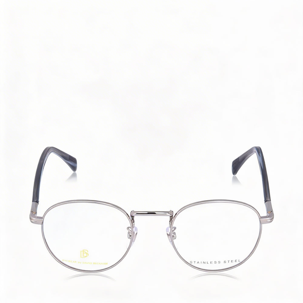 Gafas de sol David Beckham DB 1127 para hombre, modernas, de acero aleado, sin polarizar, color cuerno gris rojizo, ancho de lente: 51 mm
