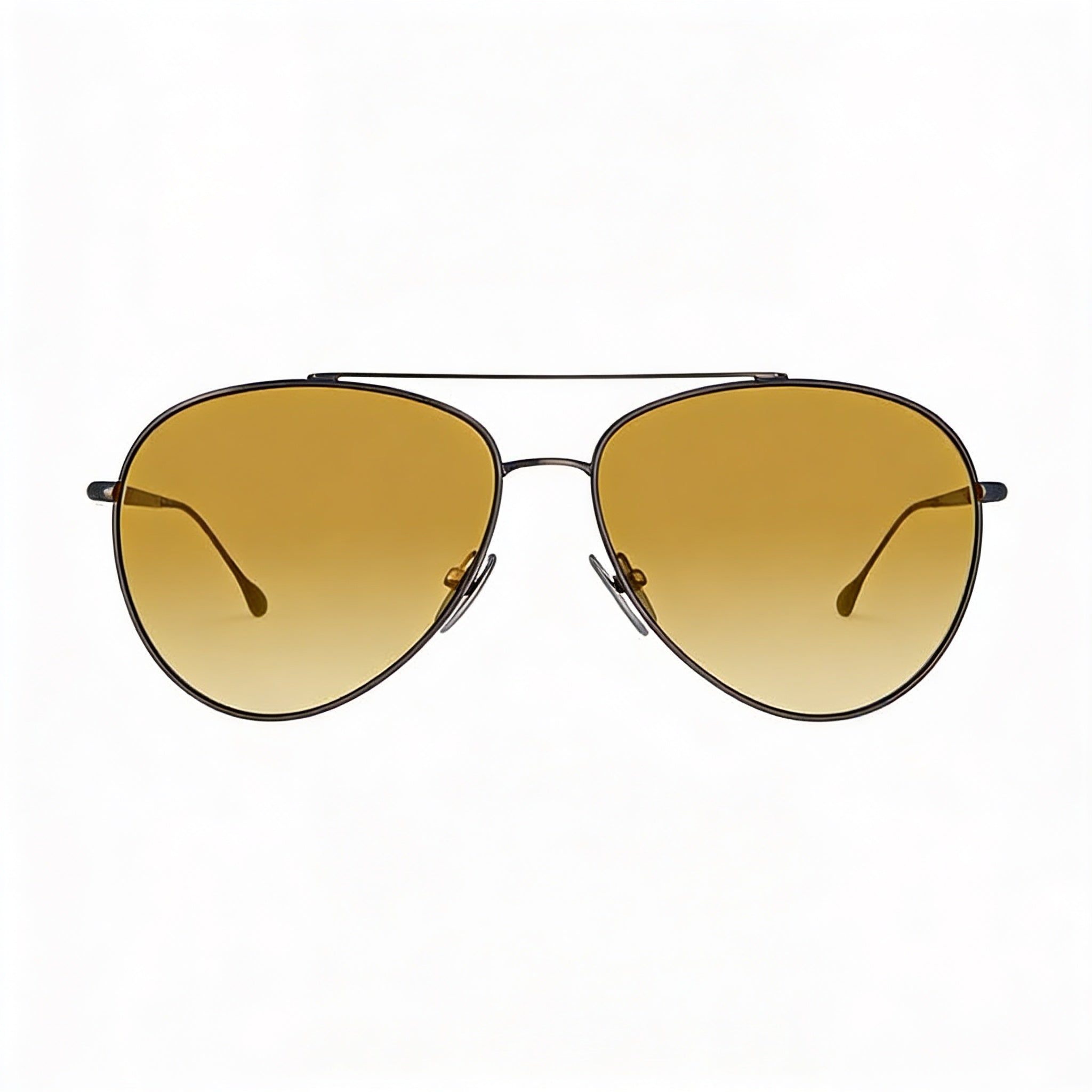Gafas de sol Isabel Marant para mujer, estilo casual, con montura metálica, color marrón rutenio oscuro, lentes doradas y protección UV, 60 mm, Photo 1
