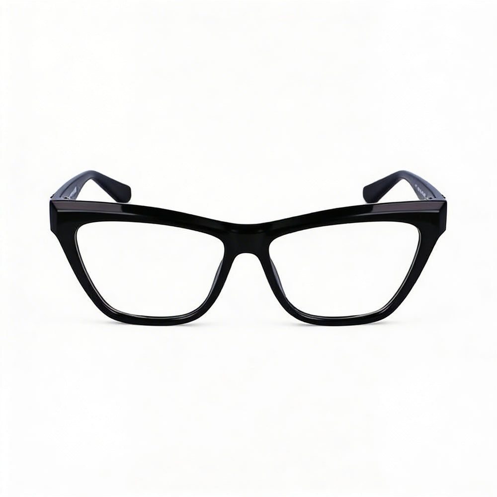 Gafas Calvin Klein Jeans Ckj23614 unisex con montura de aleación de acero negra y lentes de policarbonato de 54 mm
