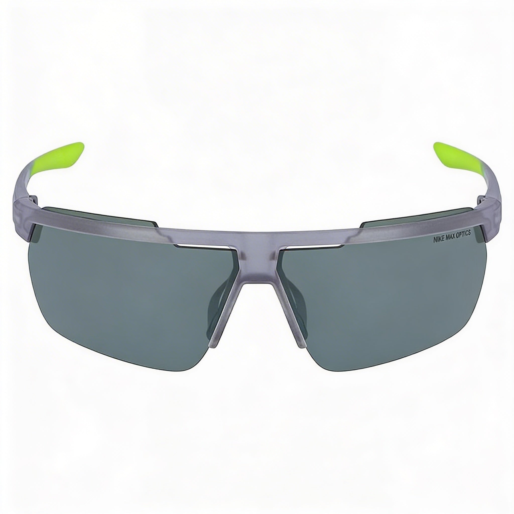 Nike Windshield CW4664 Unisex Rectangular Plastic Sunglasses UV Protection 75mm - Wolf Grey/White/Silver Flash, Photo 2