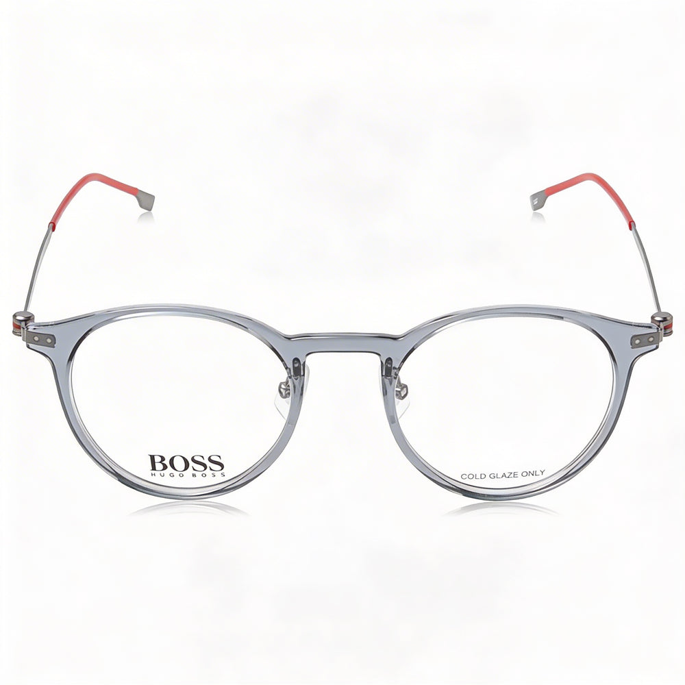 Hugo Boss Systems Modern Women's Grey Propionate Frame Polycarbonate Non-Polarised Lenses 49mm Sunglasses