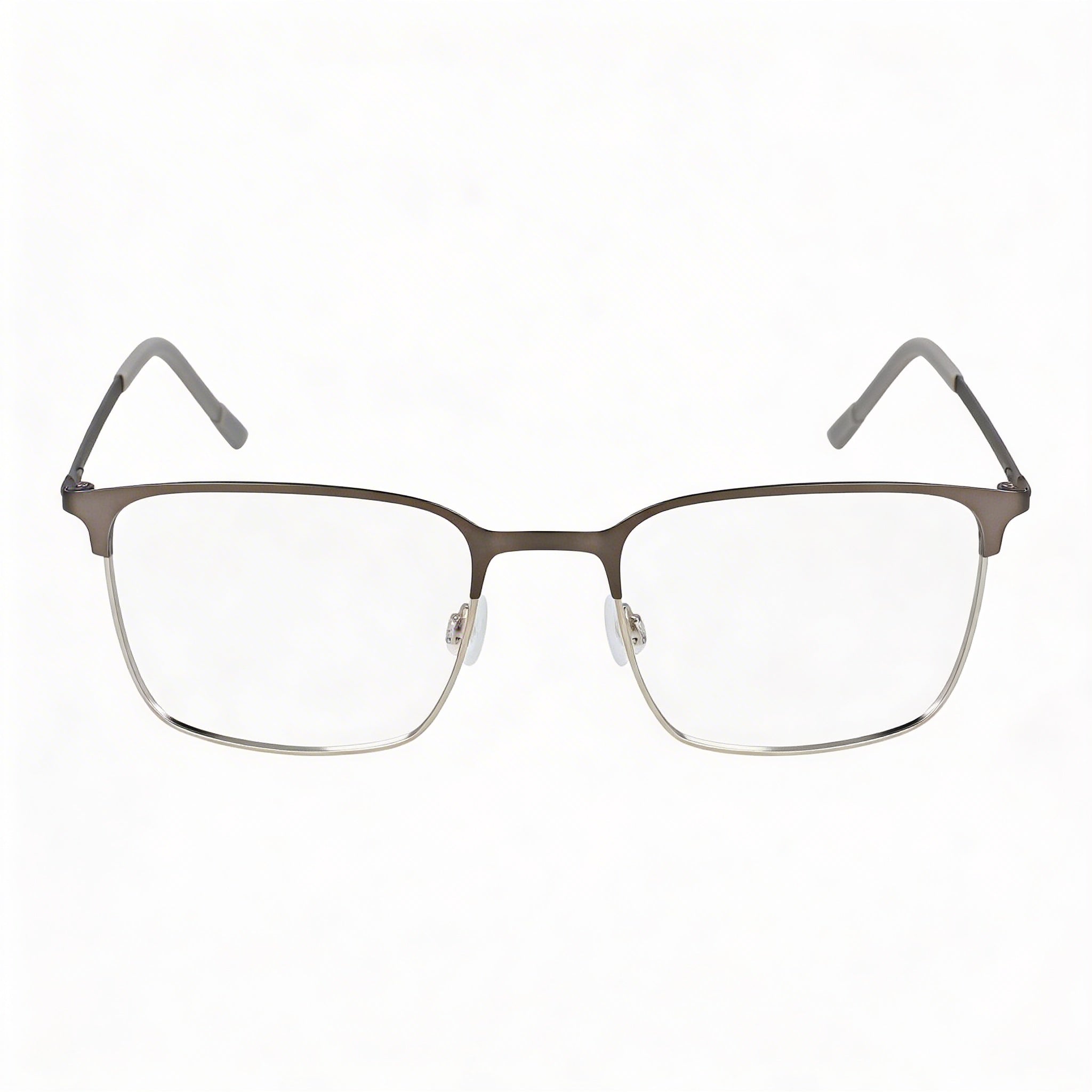 Gafas Flexon E1140 de Acetato Unisex con Lentes de Policarbonato sin Aumento, Color Gris Plomo Mate/Plateado, 54mm, Photo 2