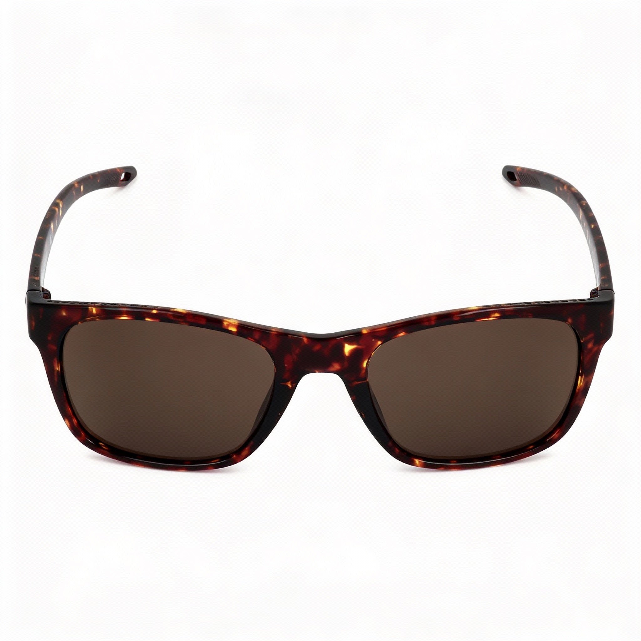 Under Armour Adult Raid Rectangular Sunglasses, Unisex, Brown Havana Plastic Frame, Brown UV Lens, 55mm, Photo 2
