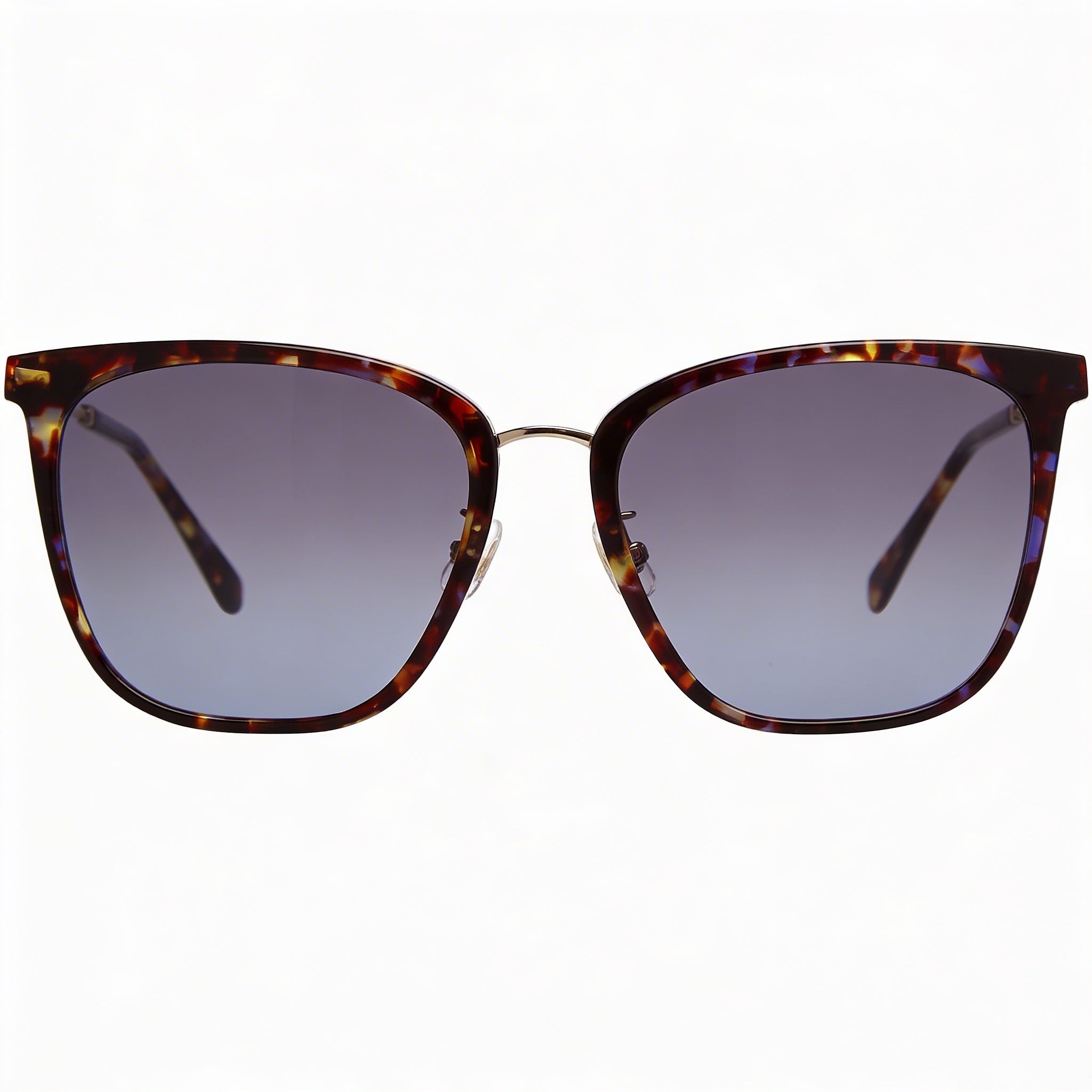 Gafas de sol modernas unisex Kate Spade New York con montura de acetato azul Havana y lentes de policarbonato, 57 mm, Photo 2