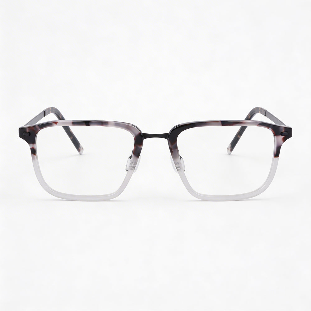 Gafas Flexon B2037 para mujer con montura metálica color oliva brillante y lente de 55 mm de ancho