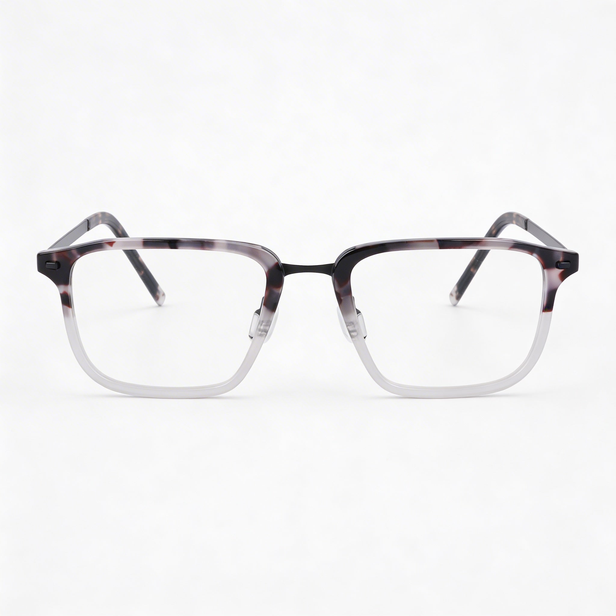 Flexon B2037 Women's Shiny Olive Tortoise Metal Frame Eyewear 55mm Lens Width, Photo 1