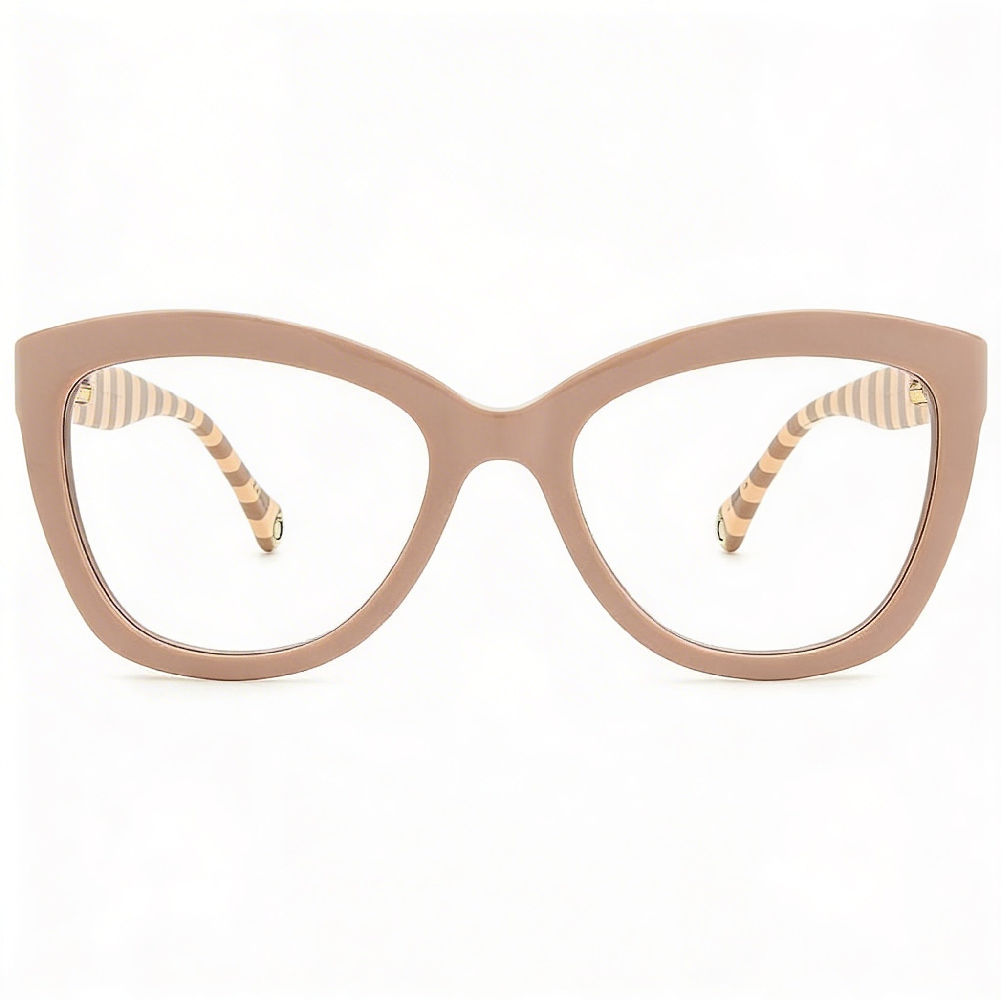 Gafas de Sol de Acetato Color Rosa Nude para Mujer Carolina Herrera Her 0088, Lentes de 53 mm, Puente de 18 mm, Patillas de 145 mm, Photo 2