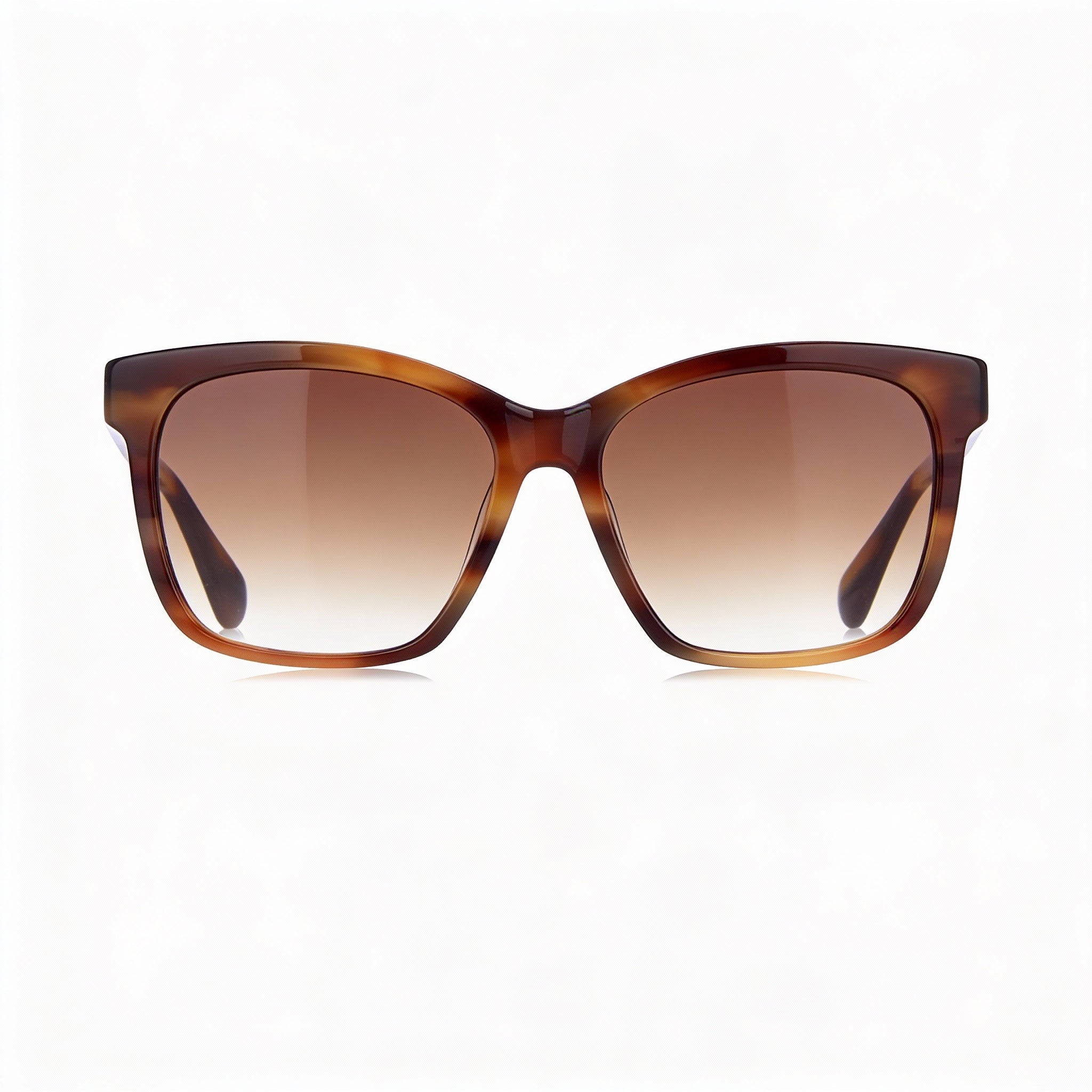 Gafas de sol MaxMara Casual para mujer, montura de acetato marrón oscuro brillante con lentes grises, ancho de lente: 56 mm, puente: 16 mm, patilla: 140 mm, Photo 2