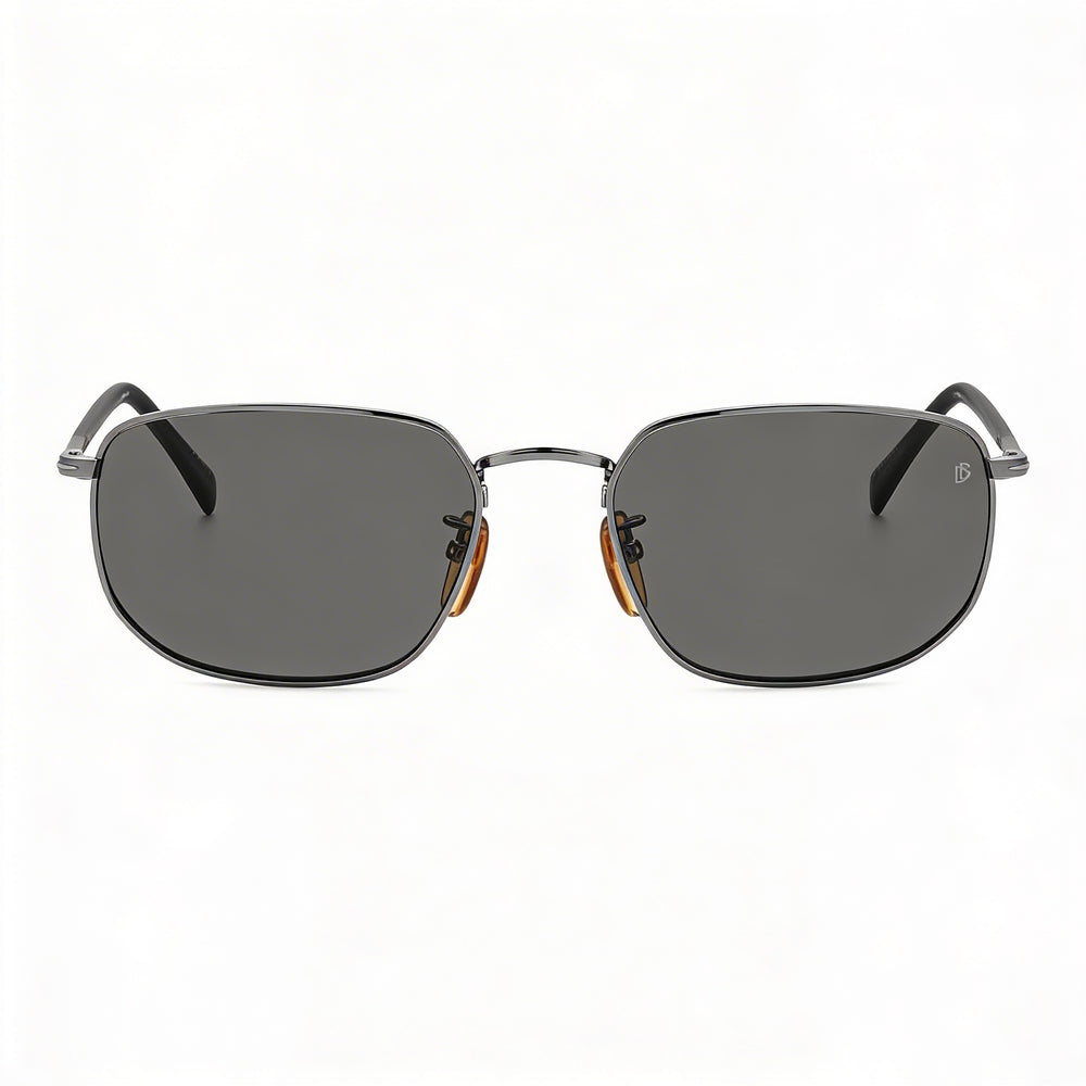 David Beckham Db 1143/S Women's Grey Stainless Steel Frame Sunglasses with Grey Lenses & 57mm