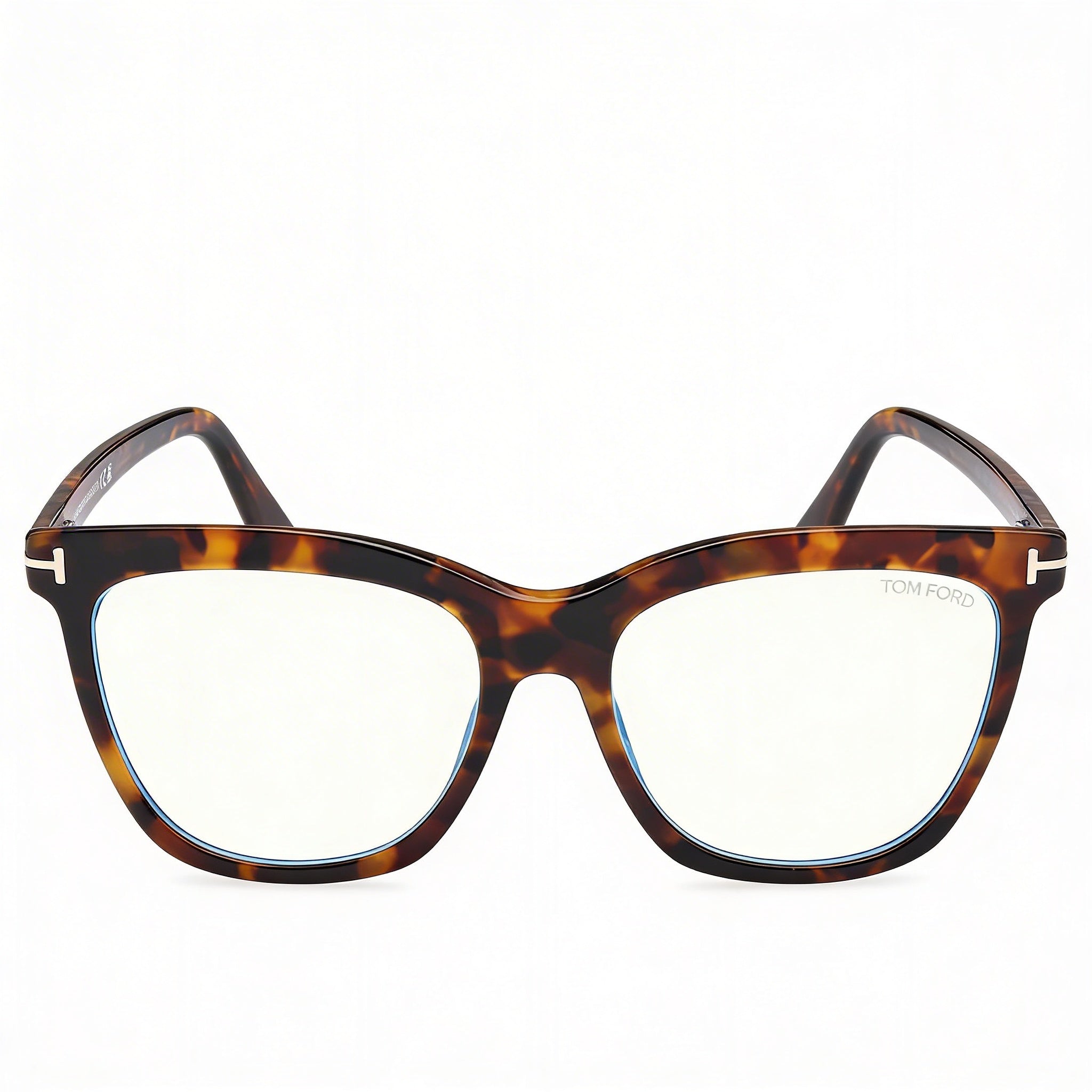Tom Ford Ft6042-b Unisex Eyewear, Dark Havana & Black Frame, Black Non- Lenses, Size 54-16-140, Photo 2