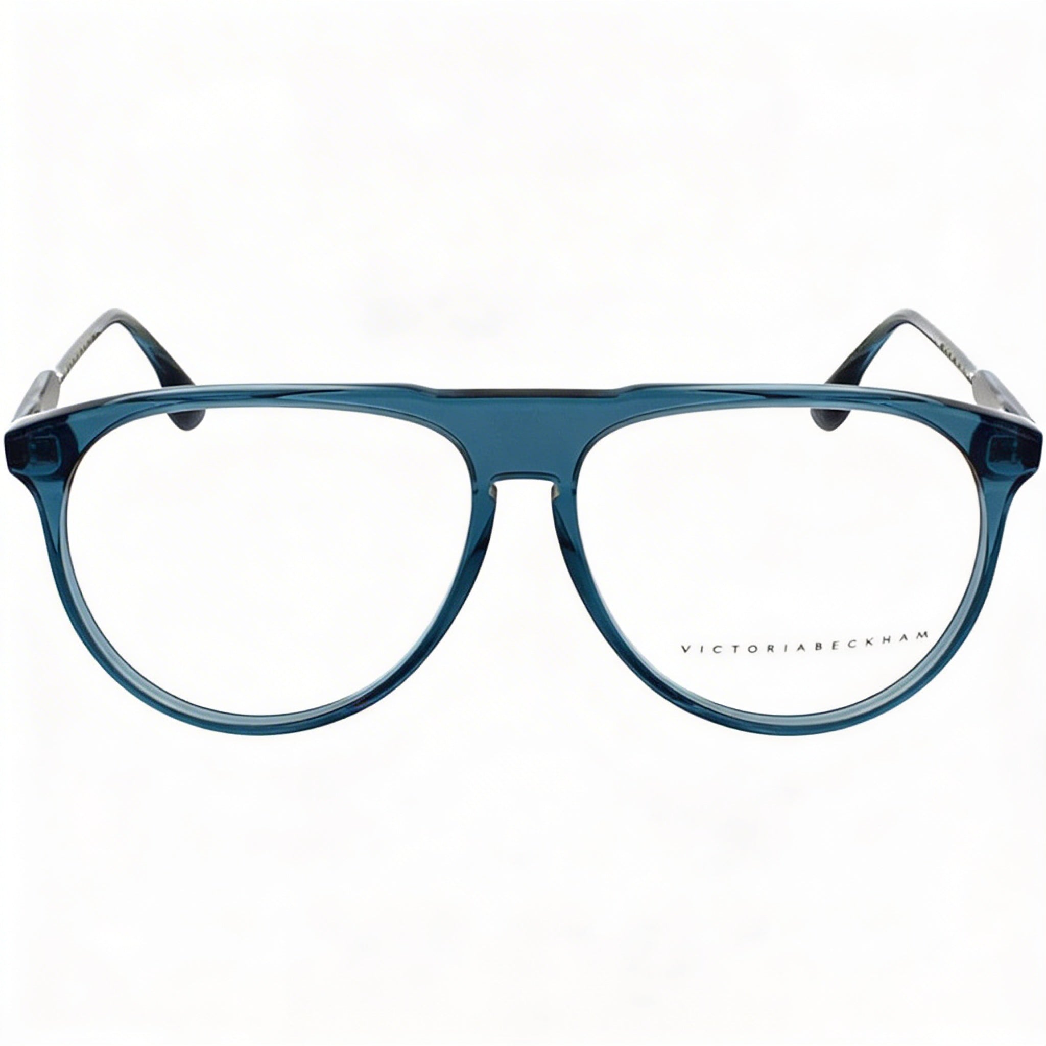 Victoria Beckham Vb2602, modelo de gafas para hombre con montura verde azulado y lentes de policarbonato, tamaño 58 mm, Photo 2