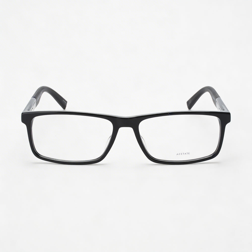Gafas Tommy Hilfiger modernas para mujer, montura de acetato negra, lentes de policarbonato de 56 mm de ancho