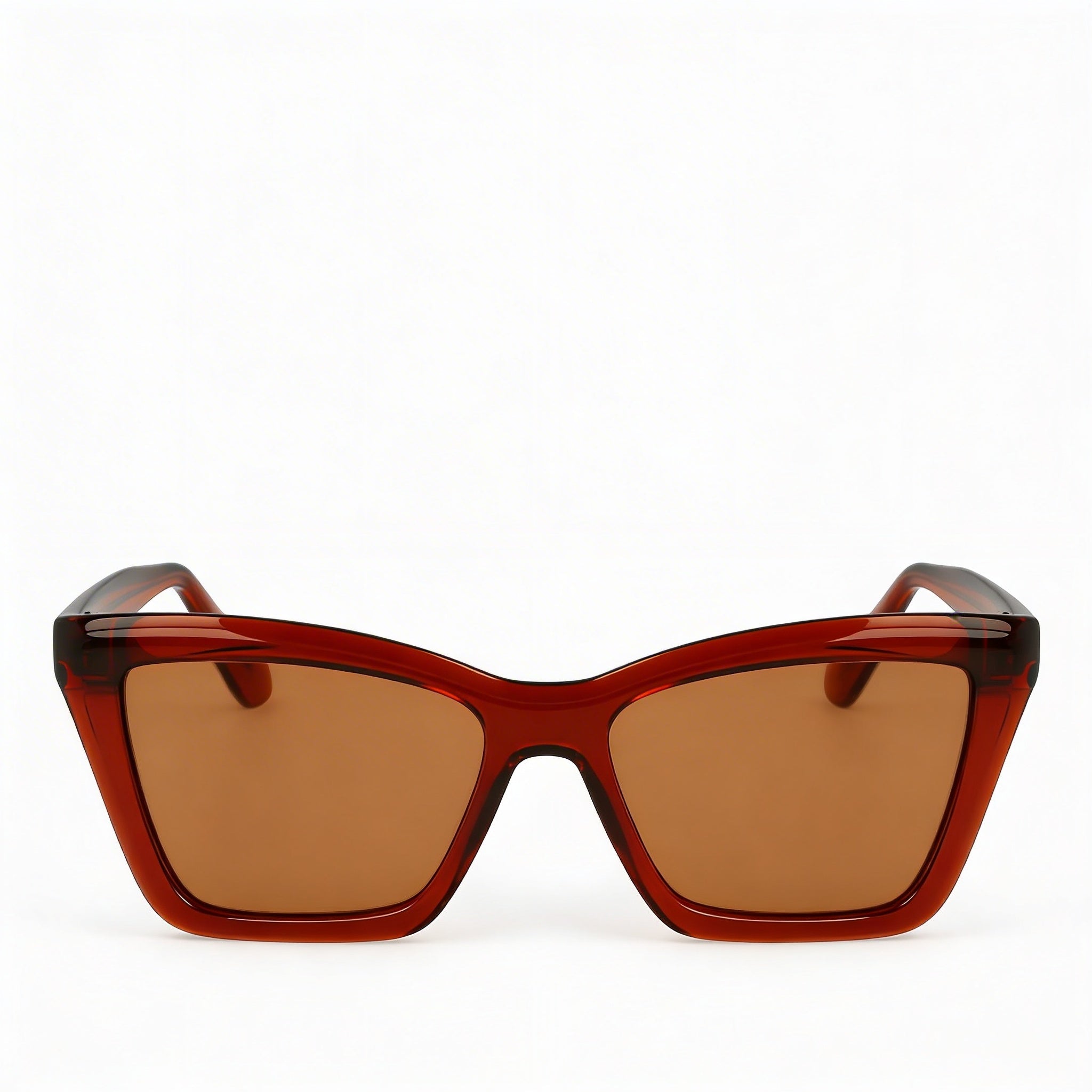 Ferragamo Women's Sf2039se Acetate Transparent Rust Non-Polarized UV 400 Eyewear 53-17-145, Photo 2