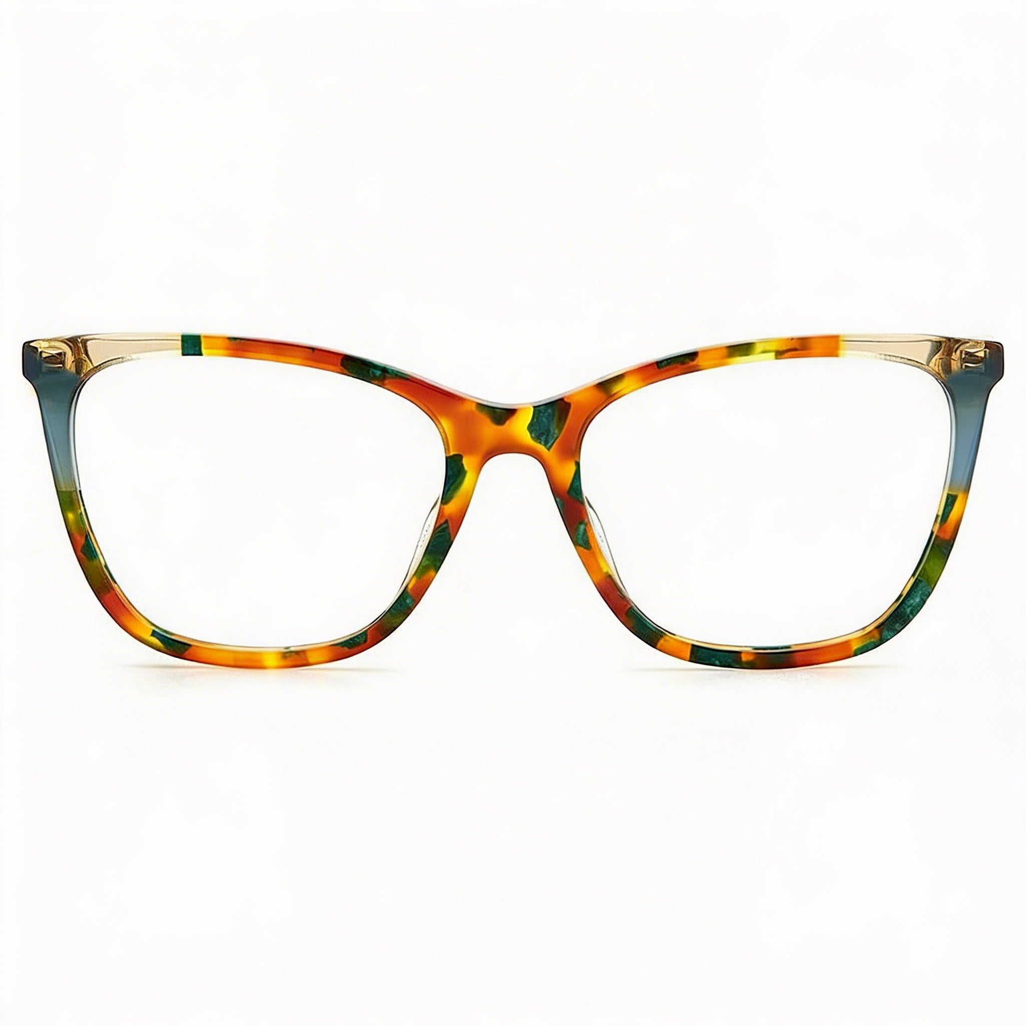 Carolina Herrera Modern Women's Cat Eye Acetate Optical Frame Green Havana Green 53-17-145, Photo 2